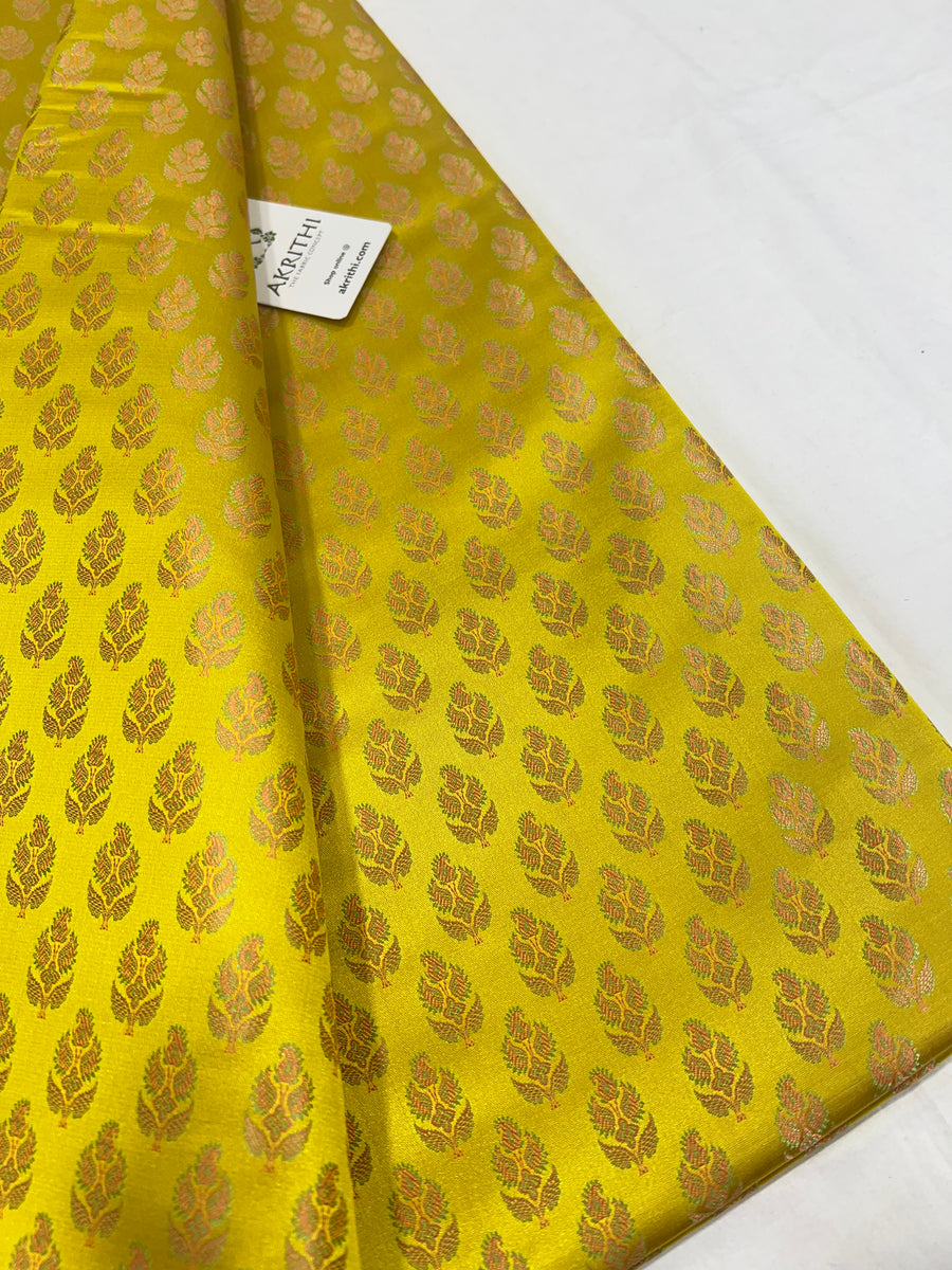 Pure Banarasi brocade fabric