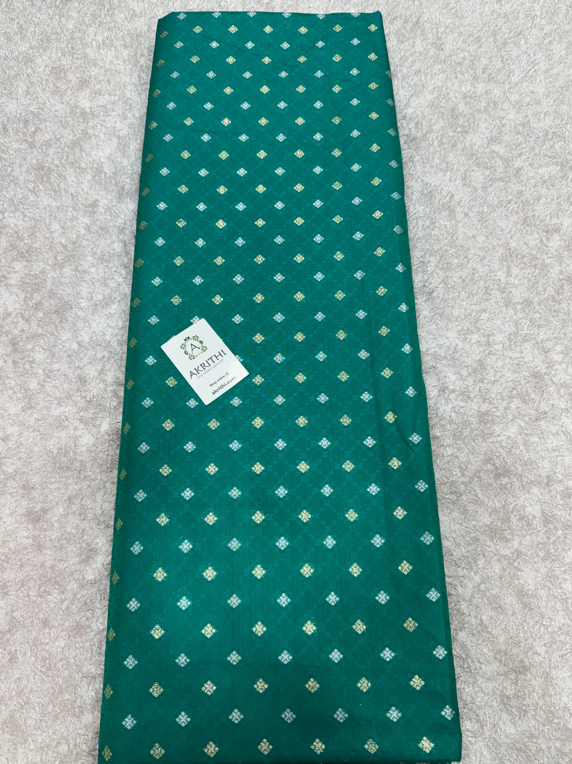 Pure Banarasi brocade fabric