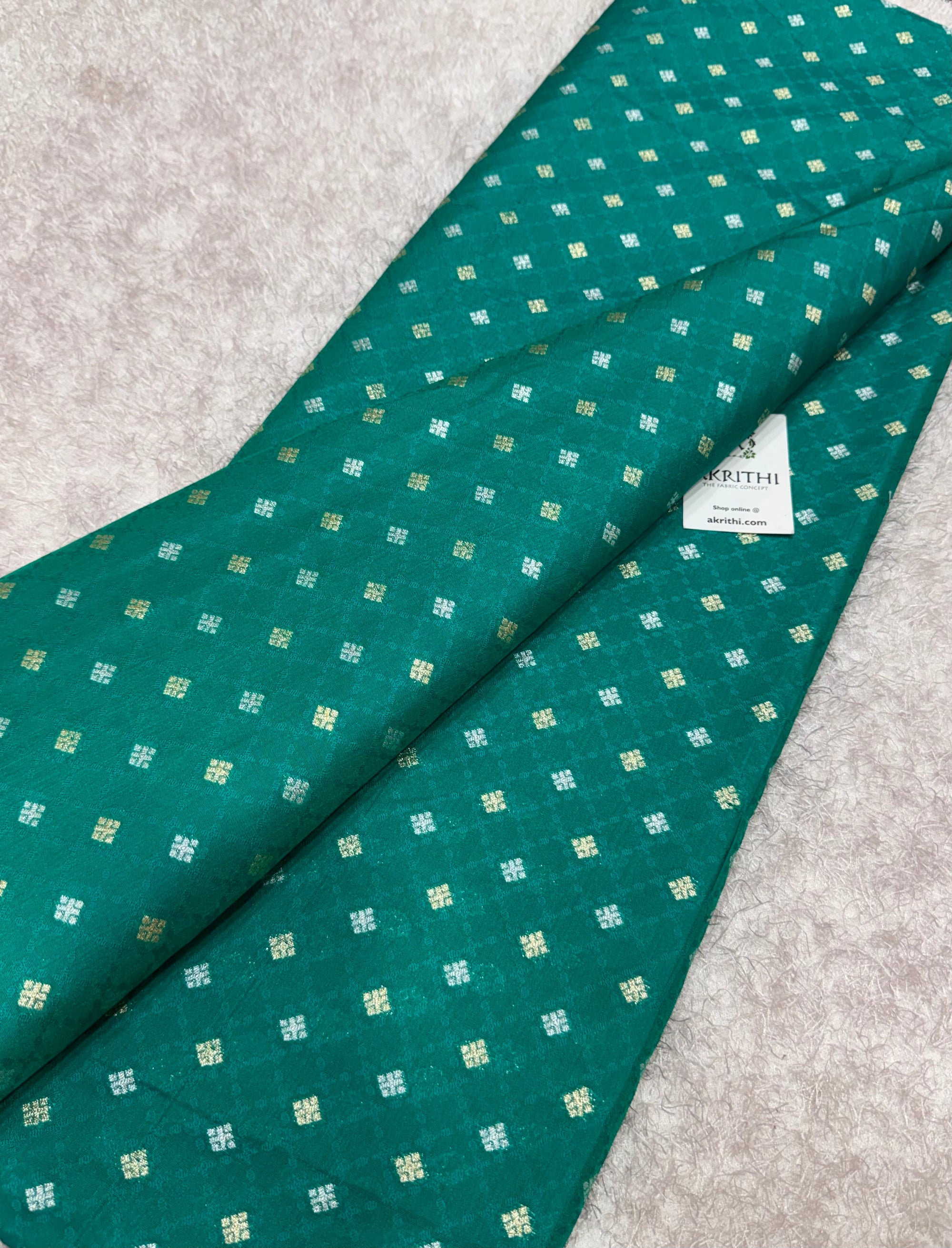 Pure Banarasi brocade fabric