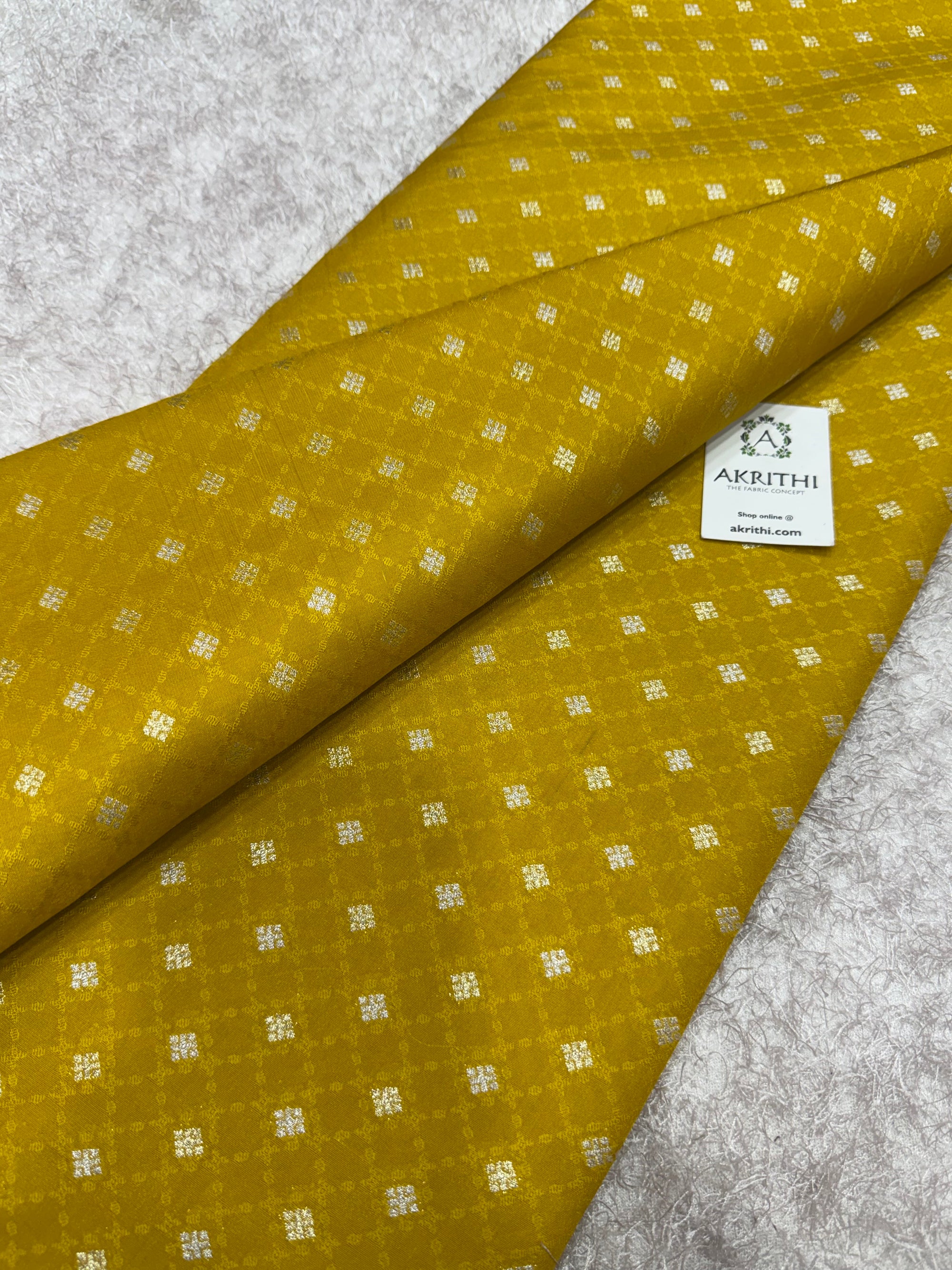 Pure Banarasi brocade fabric