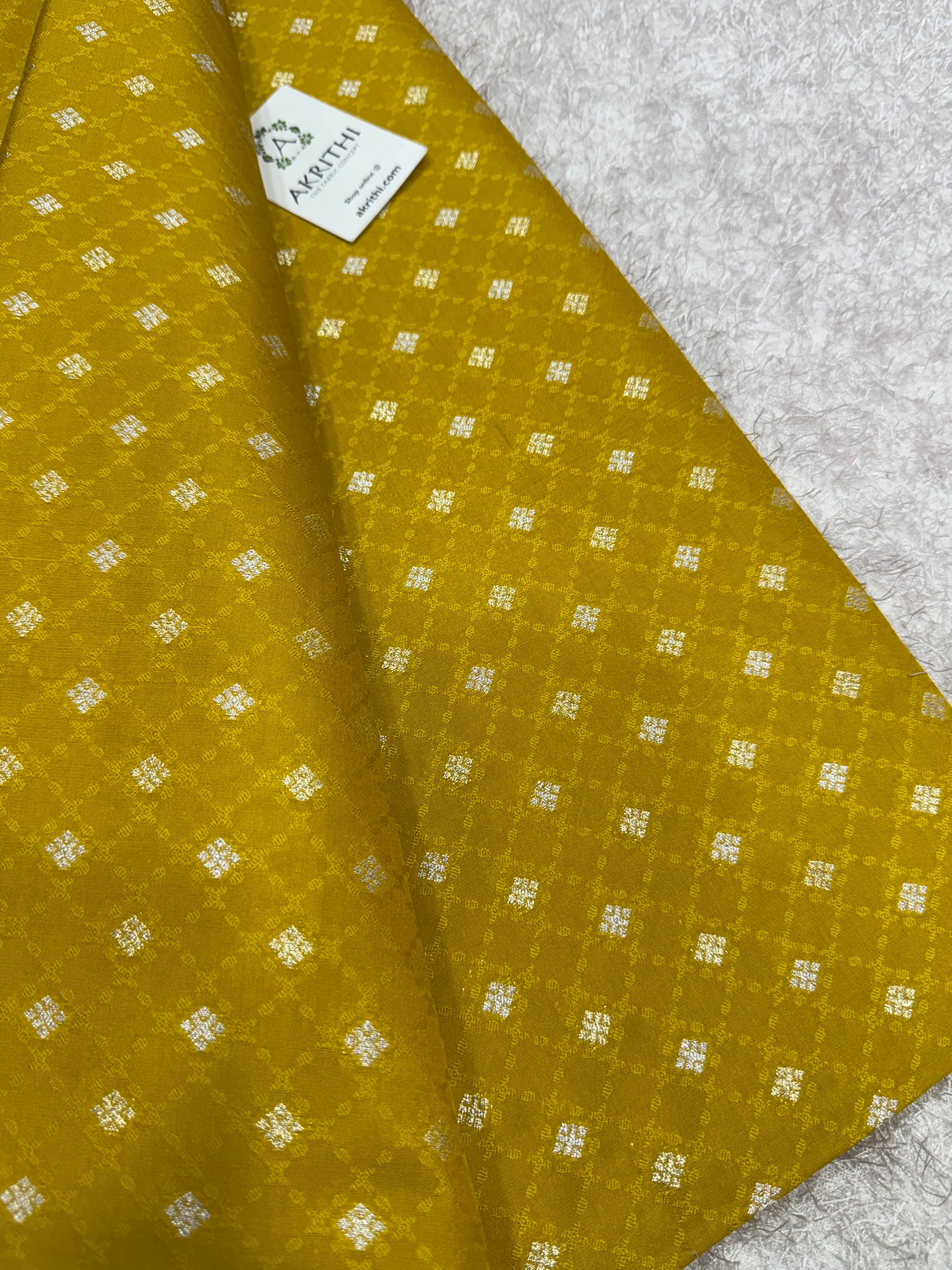 Pure Banarasi brocade fabric