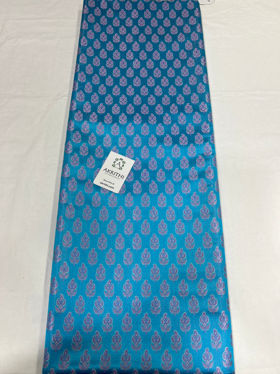 Pure Banarasi brocade fabric