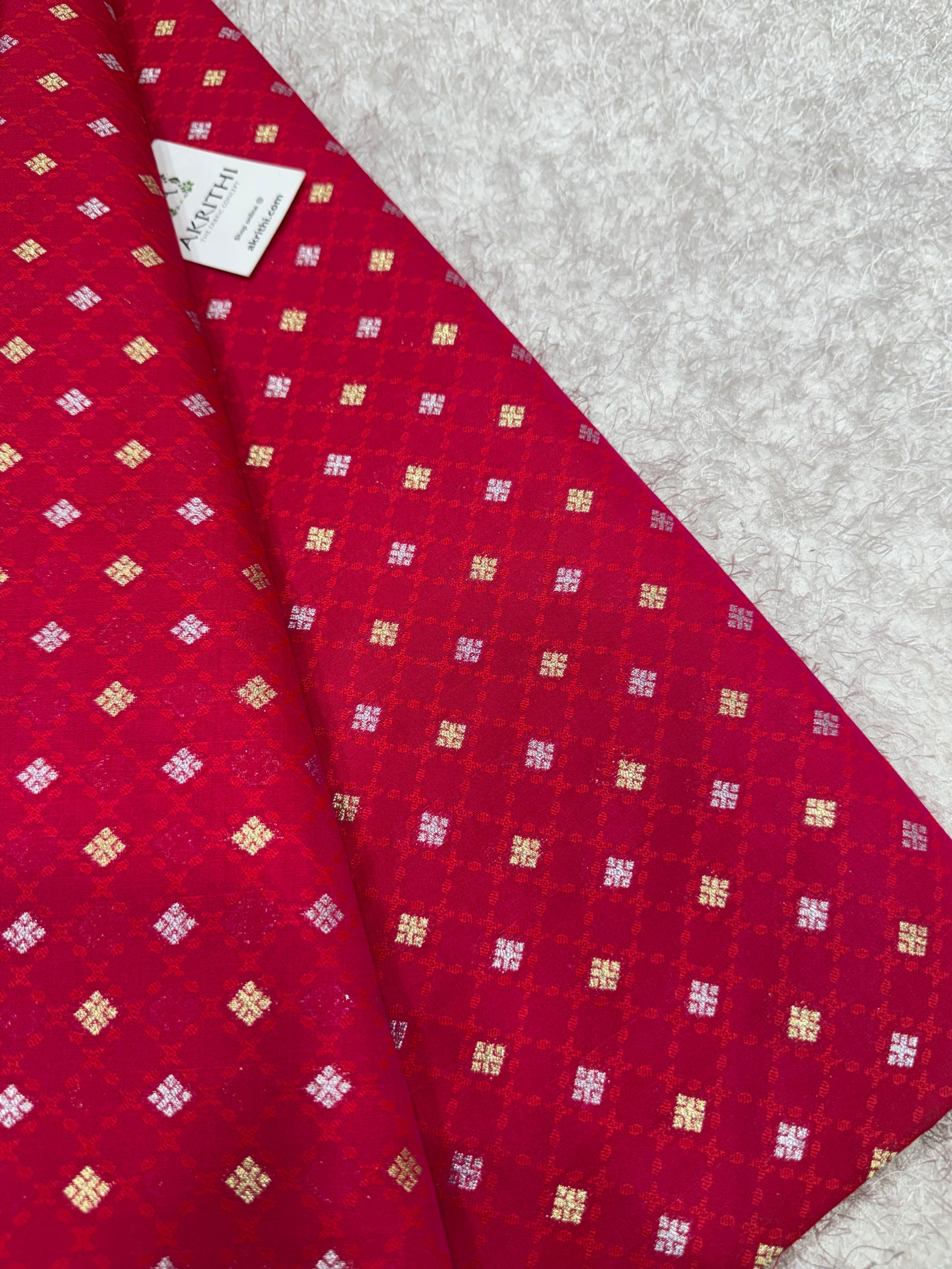Pure Banarasi brocade fabric