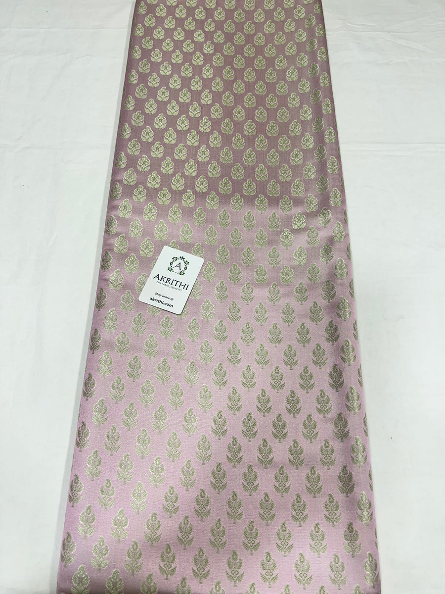 Pure Banarasi brocade fabric