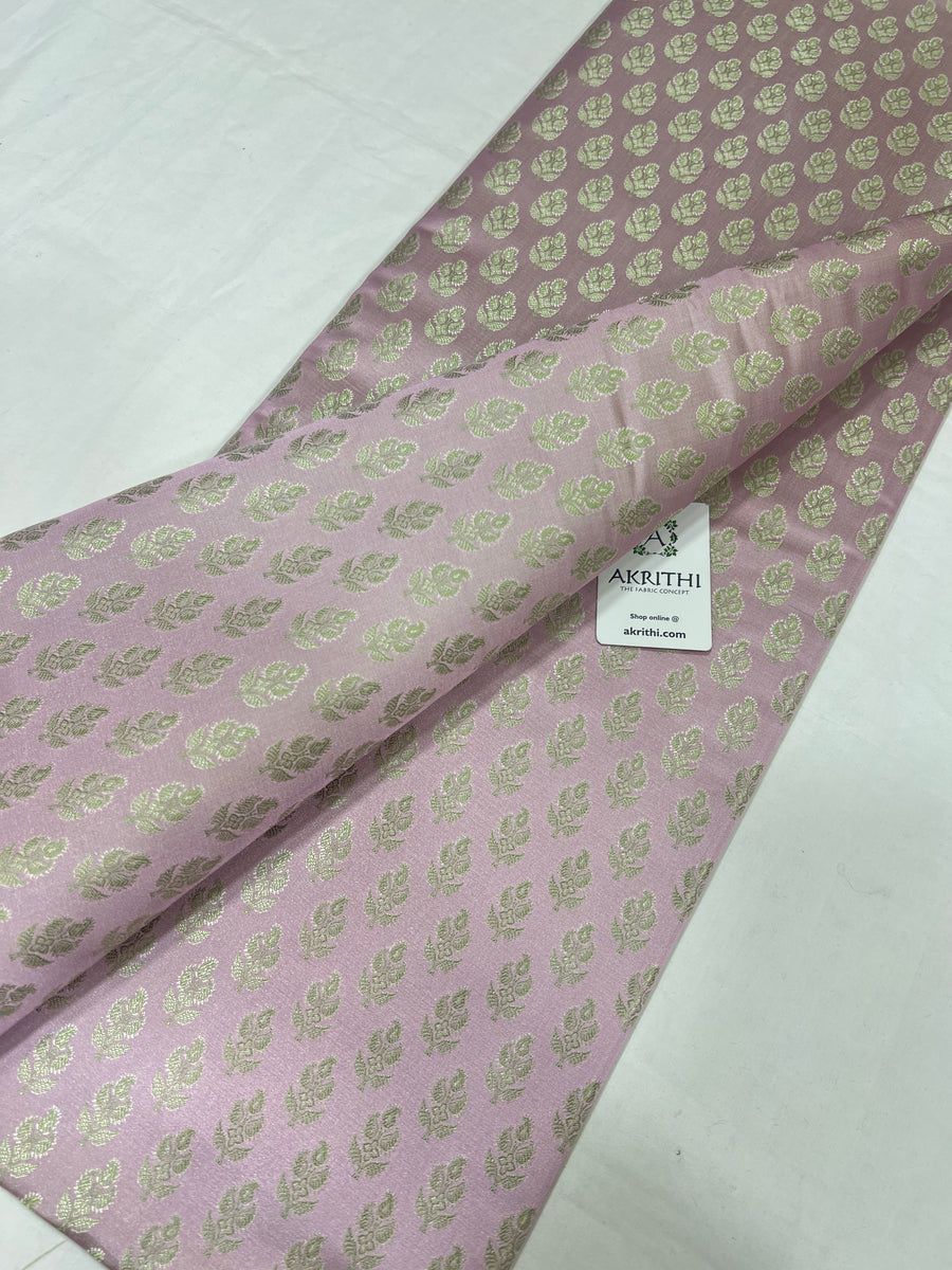 Pure Banarasi brocade fabric