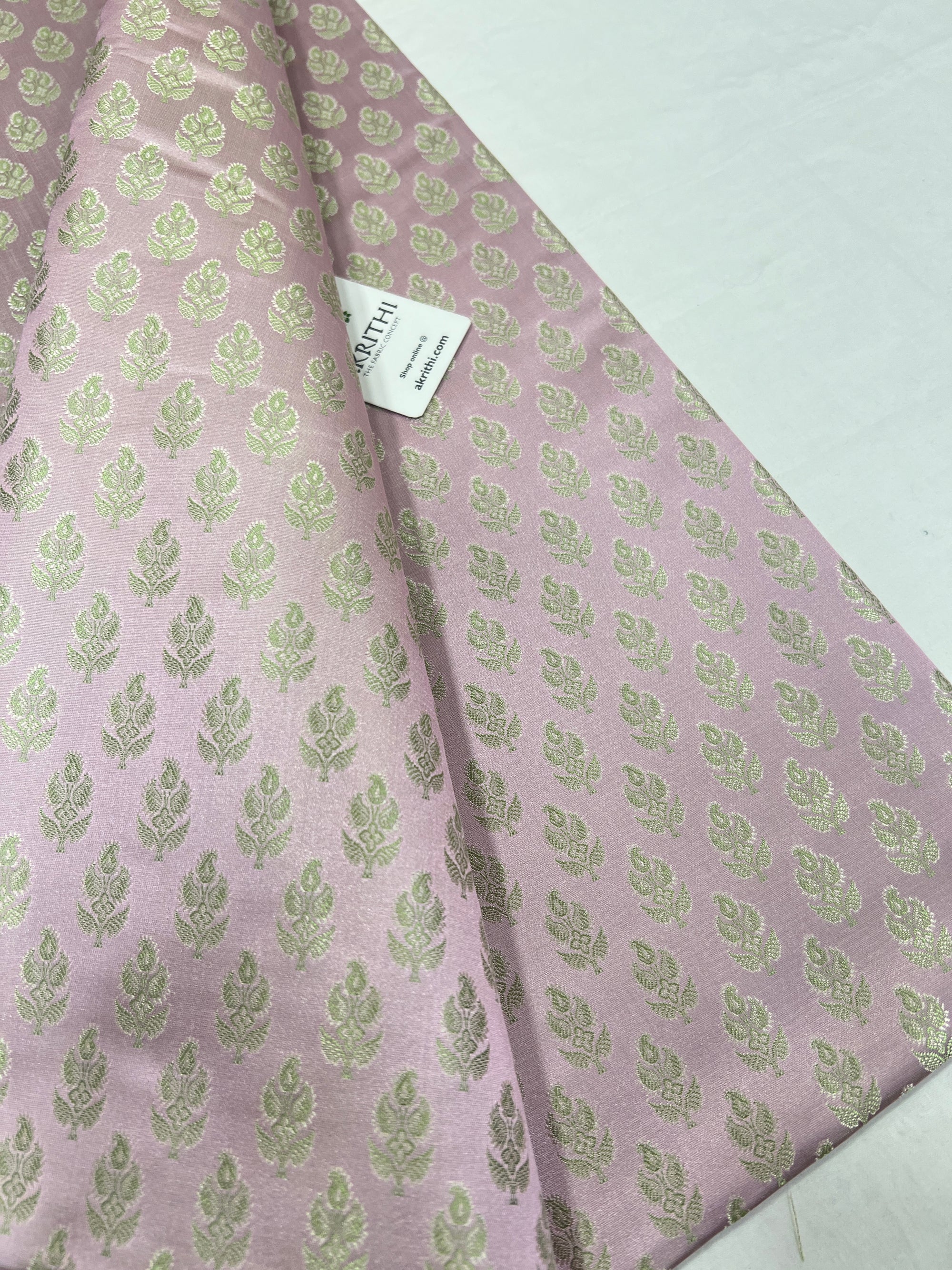 Pure Banarasi brocade fabric