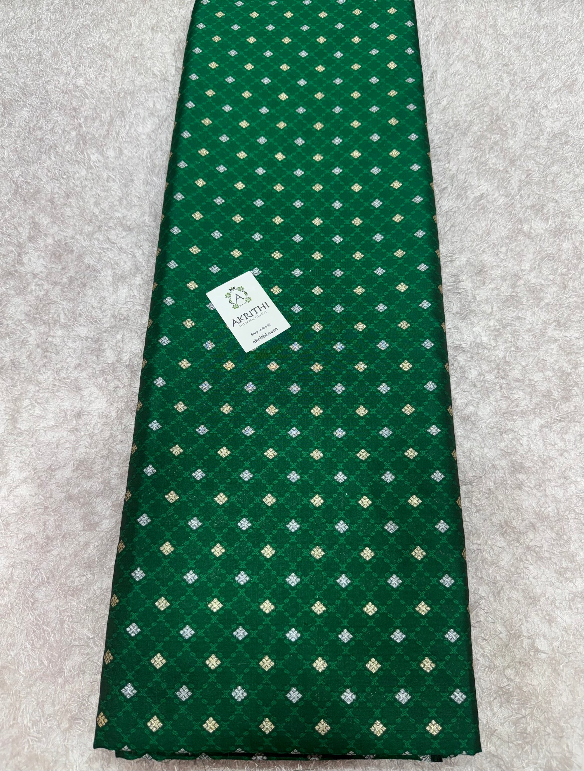 Pure Banarasi brocade fabric