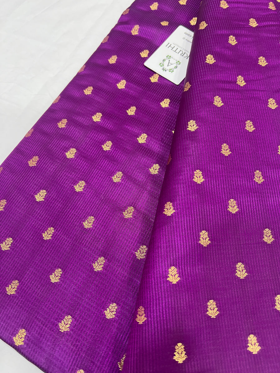 Pure Banarasi brocade fabric