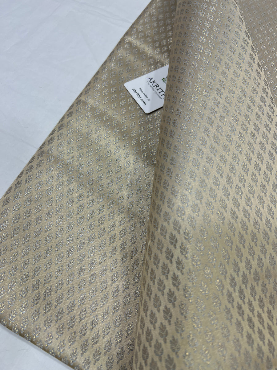 Pure Banarasi brocade fabric