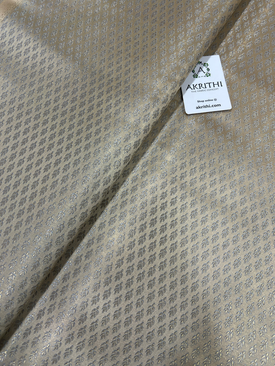 Pure Banarasi brocade fabric