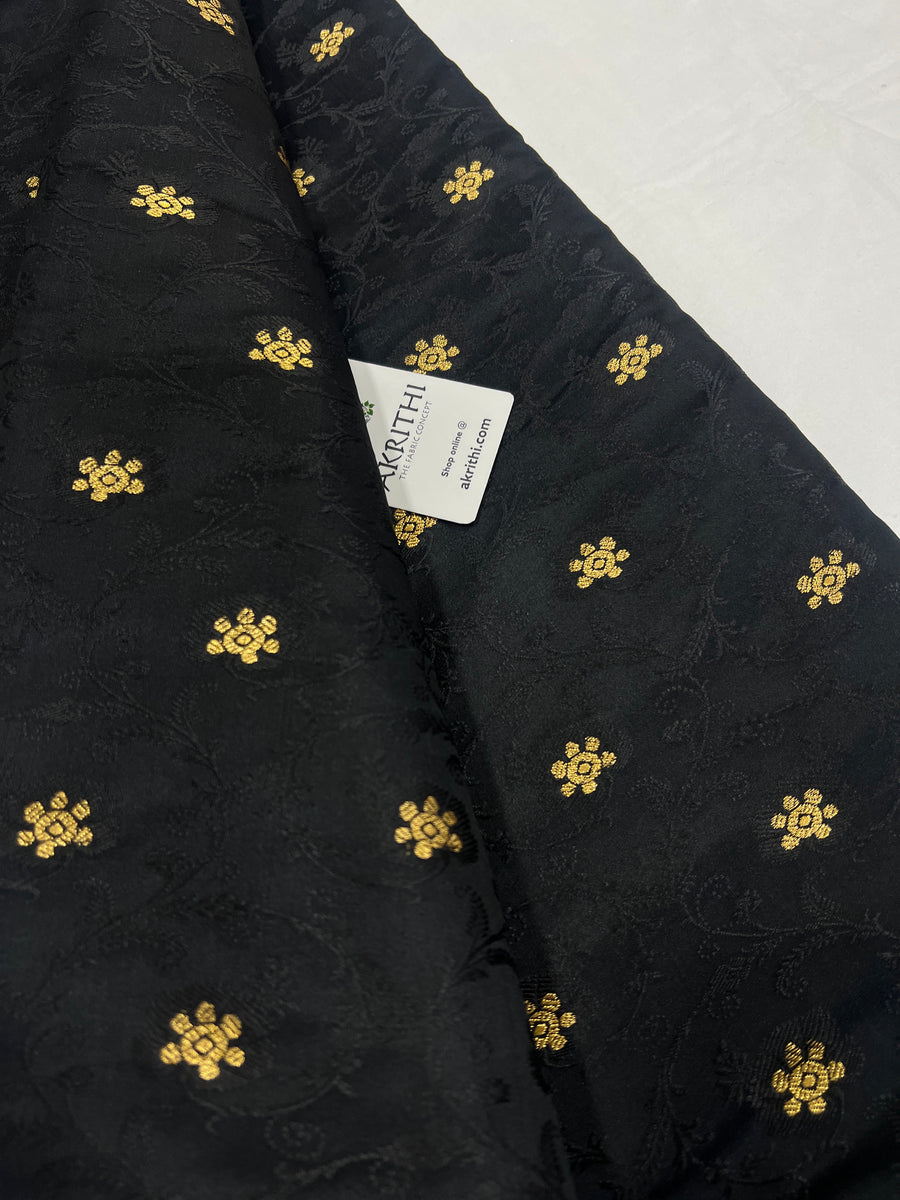 Pure Banarasi brocade fabric