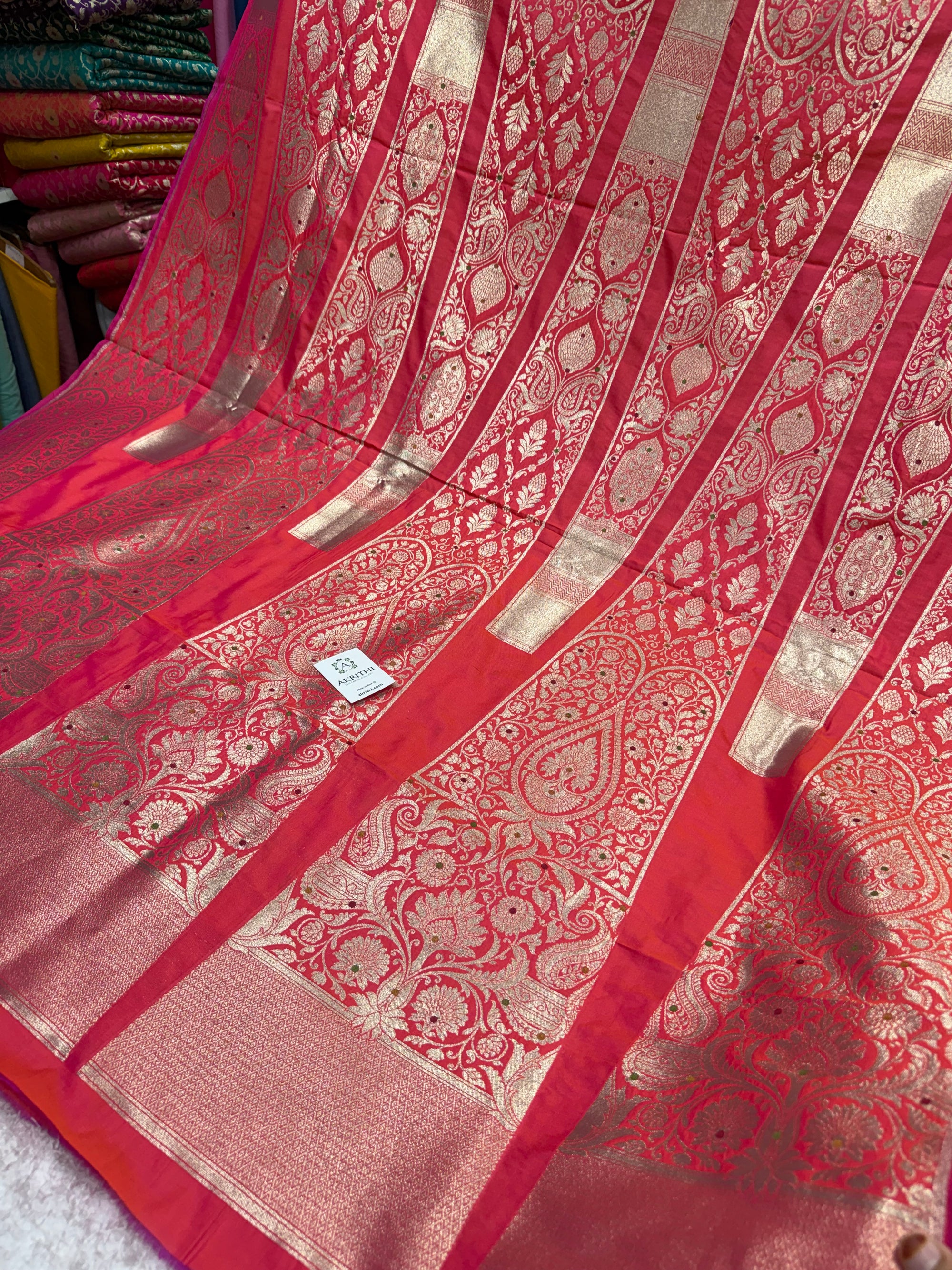 Pure Banarasi kali set