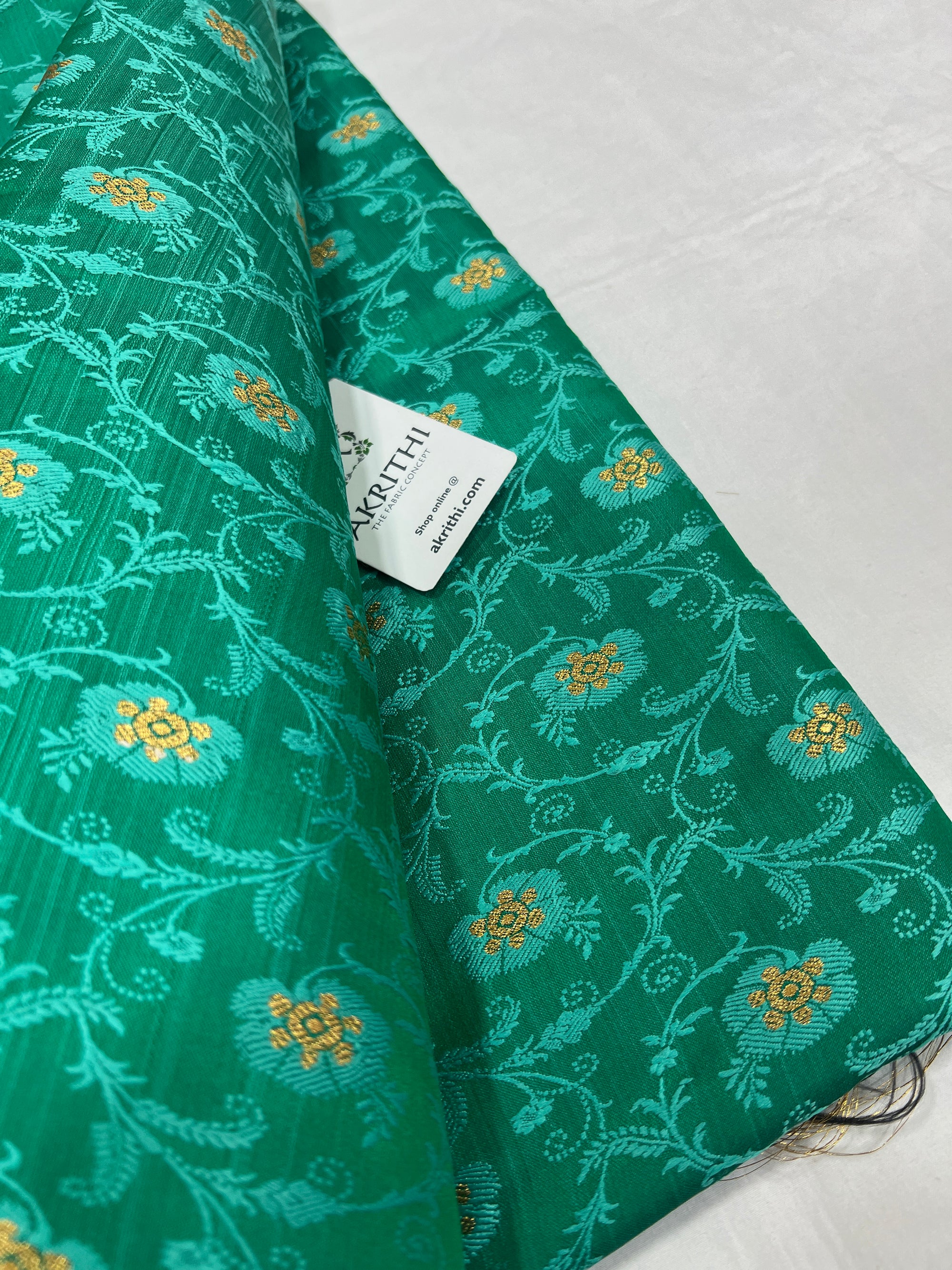 Pure Banarasi brocade fabric