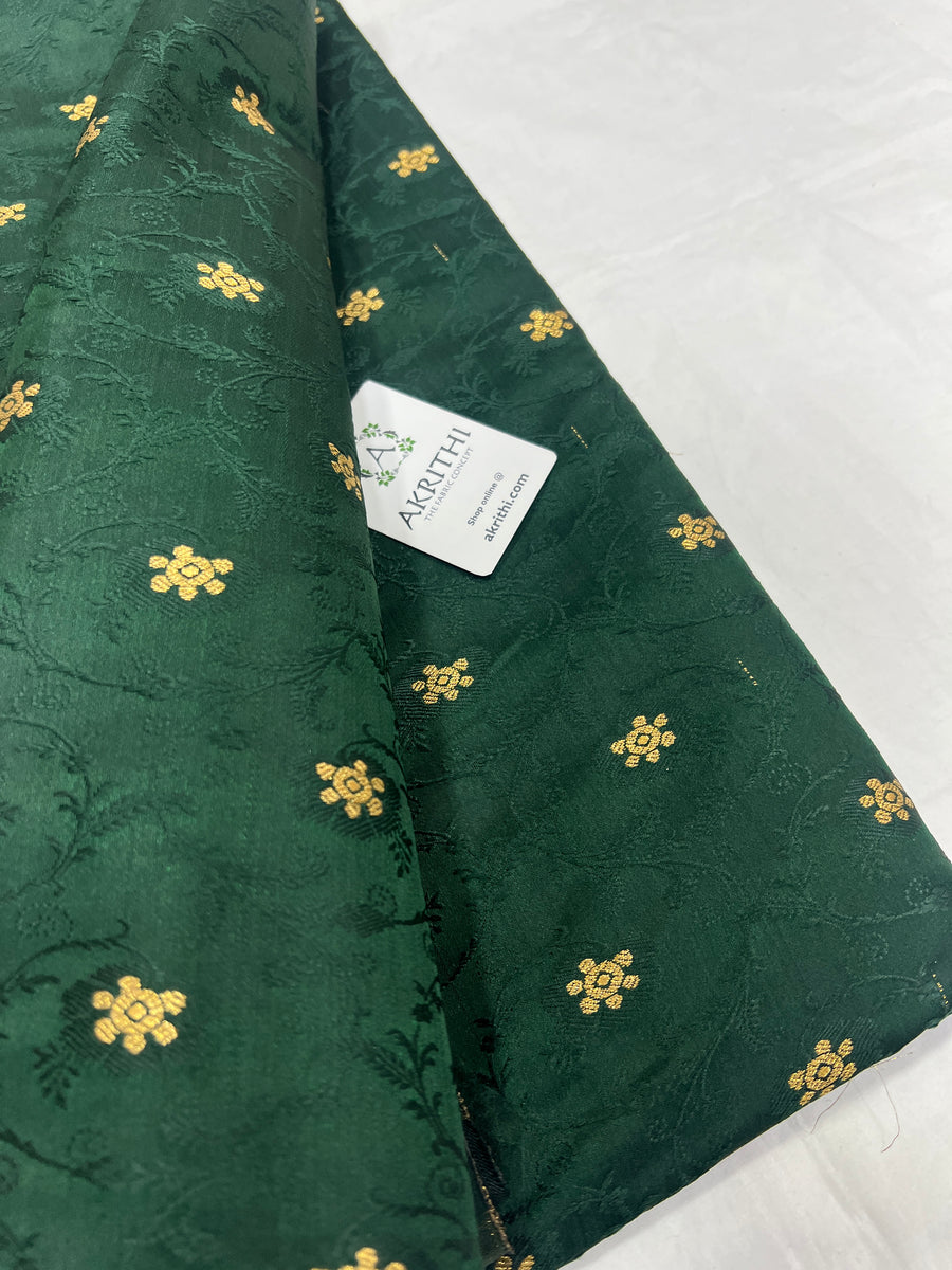 Pure Banarasi brocade fabric