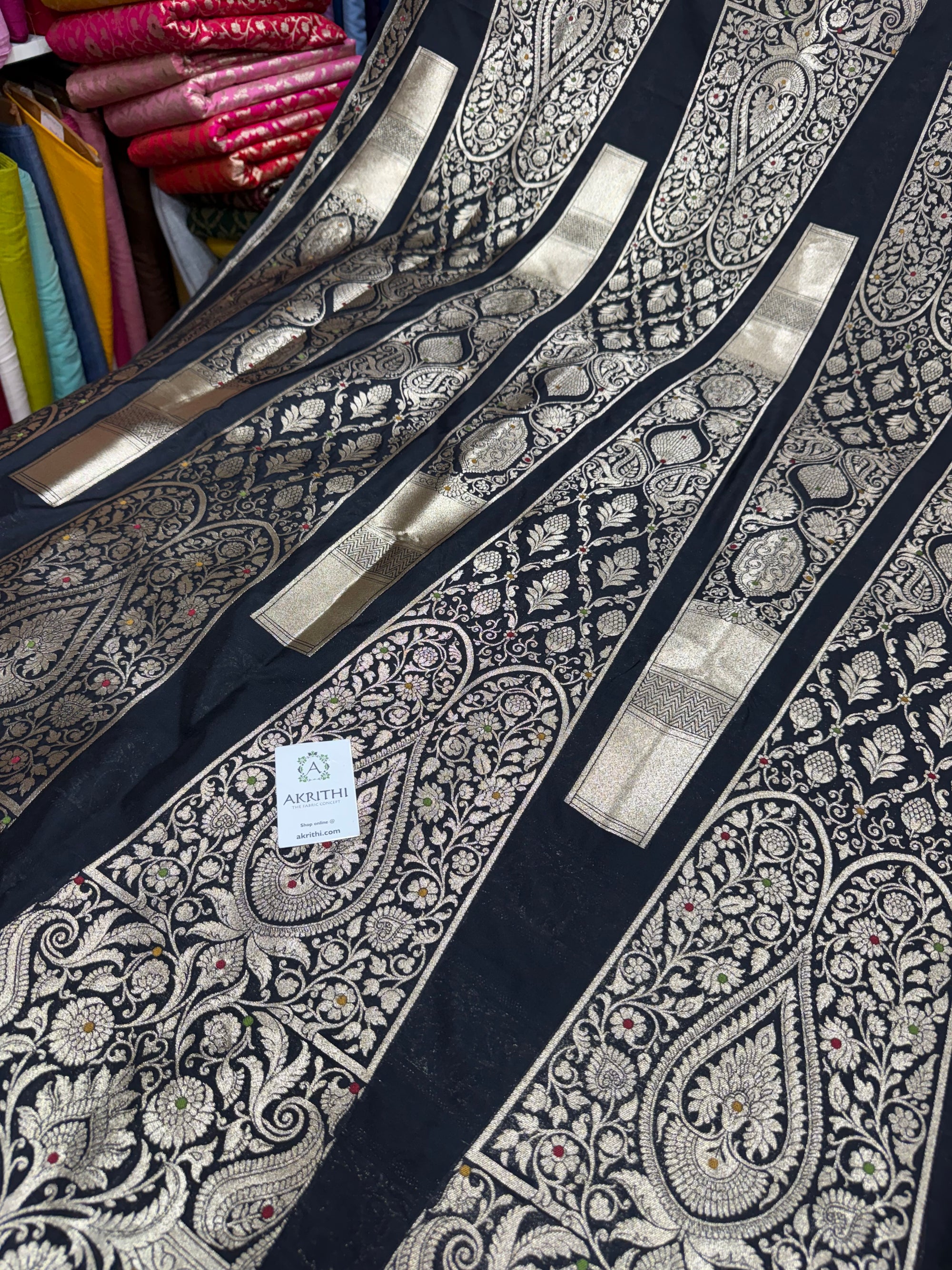 Pure Banarasi kali set