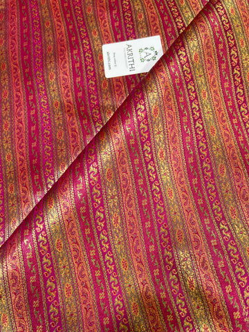 Pure Banarasi brocade fabric