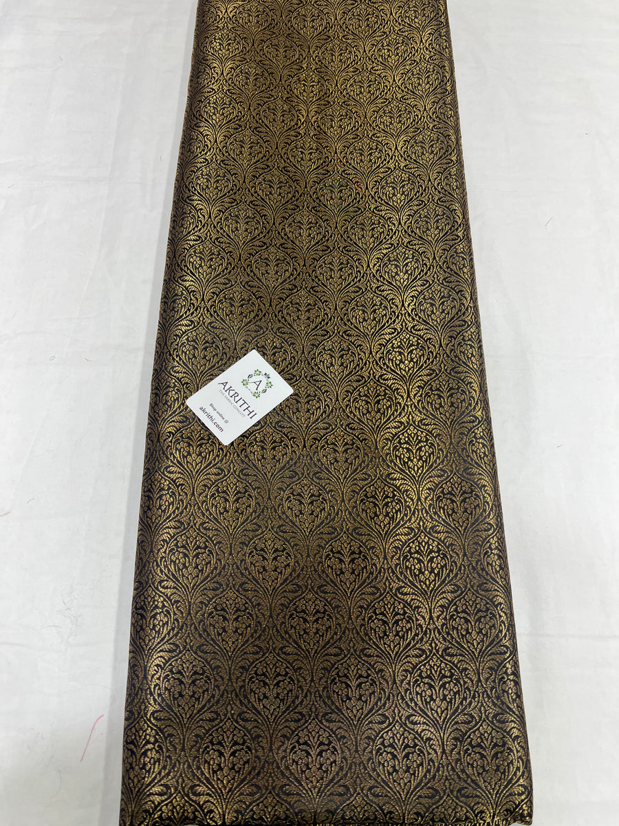 Pure Banarasi brocade fabric