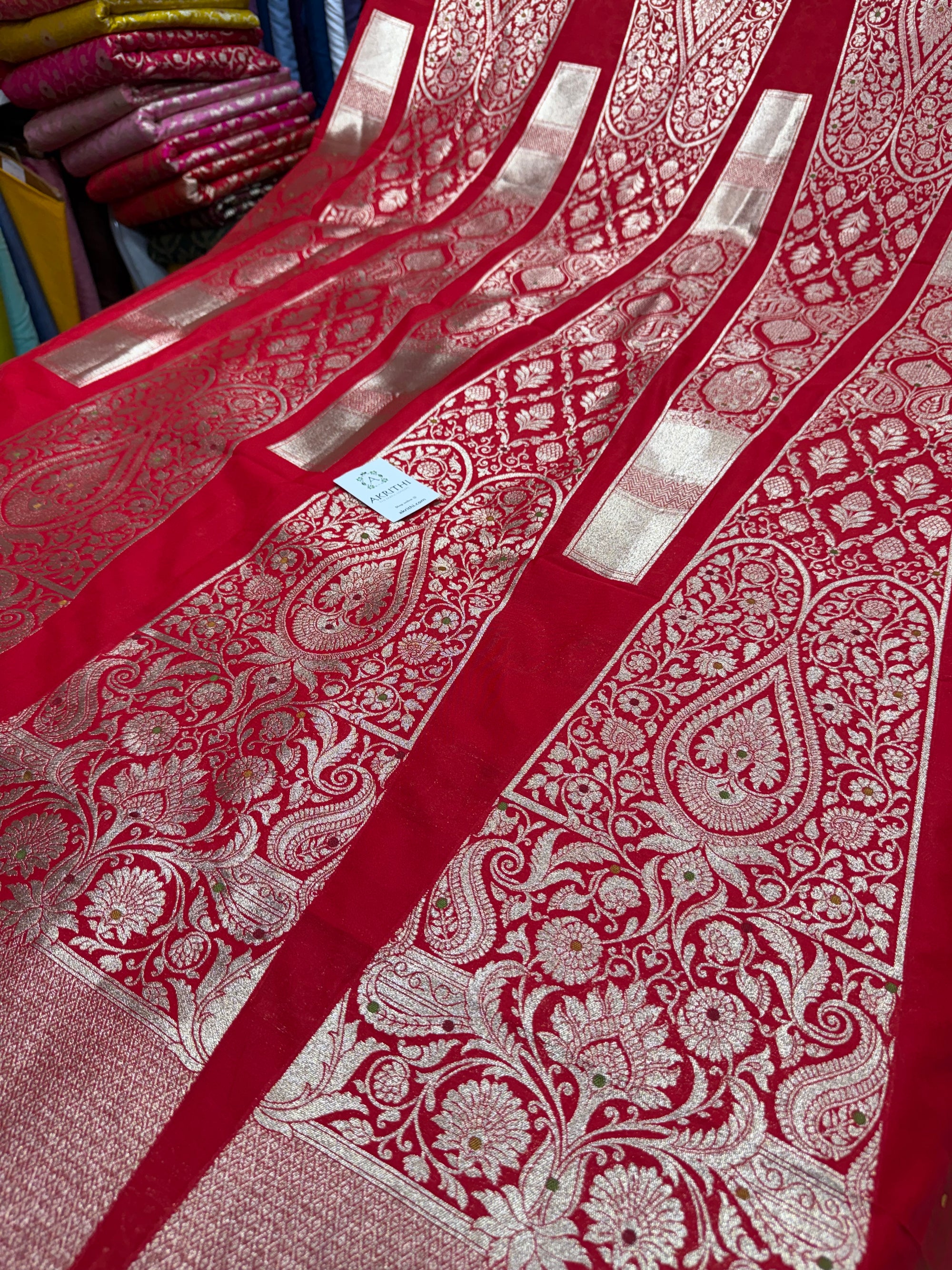 Pure Banarasi kali set