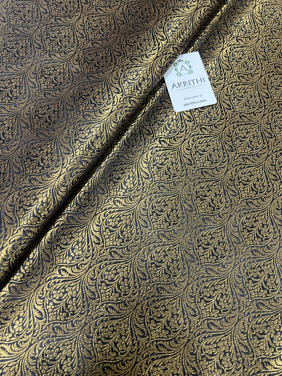 Pure Banarasi brocade fabric