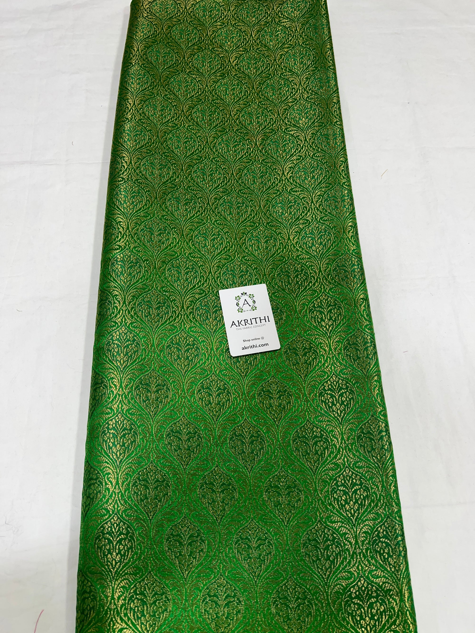 Pure Banarasi brocade fabric