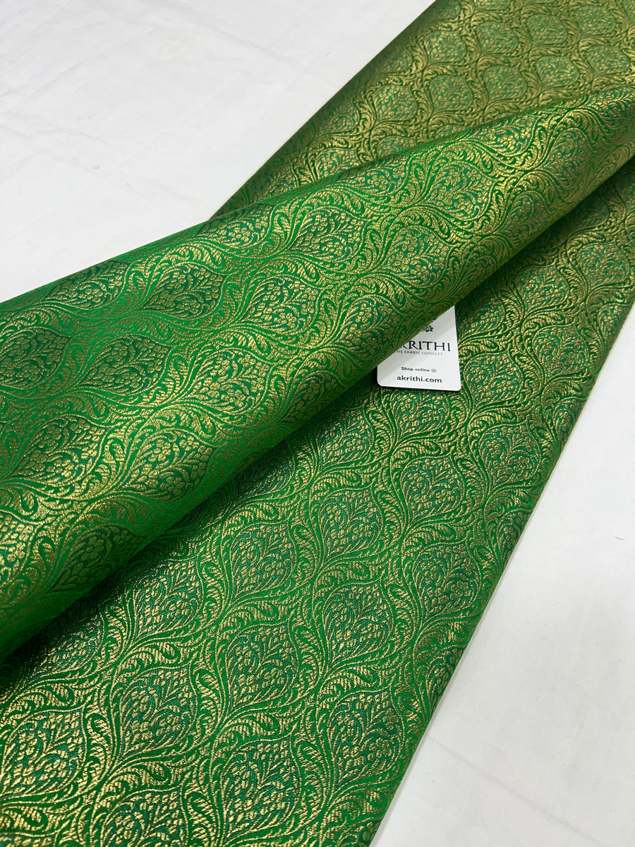 Pure Banarasi brocade fabric