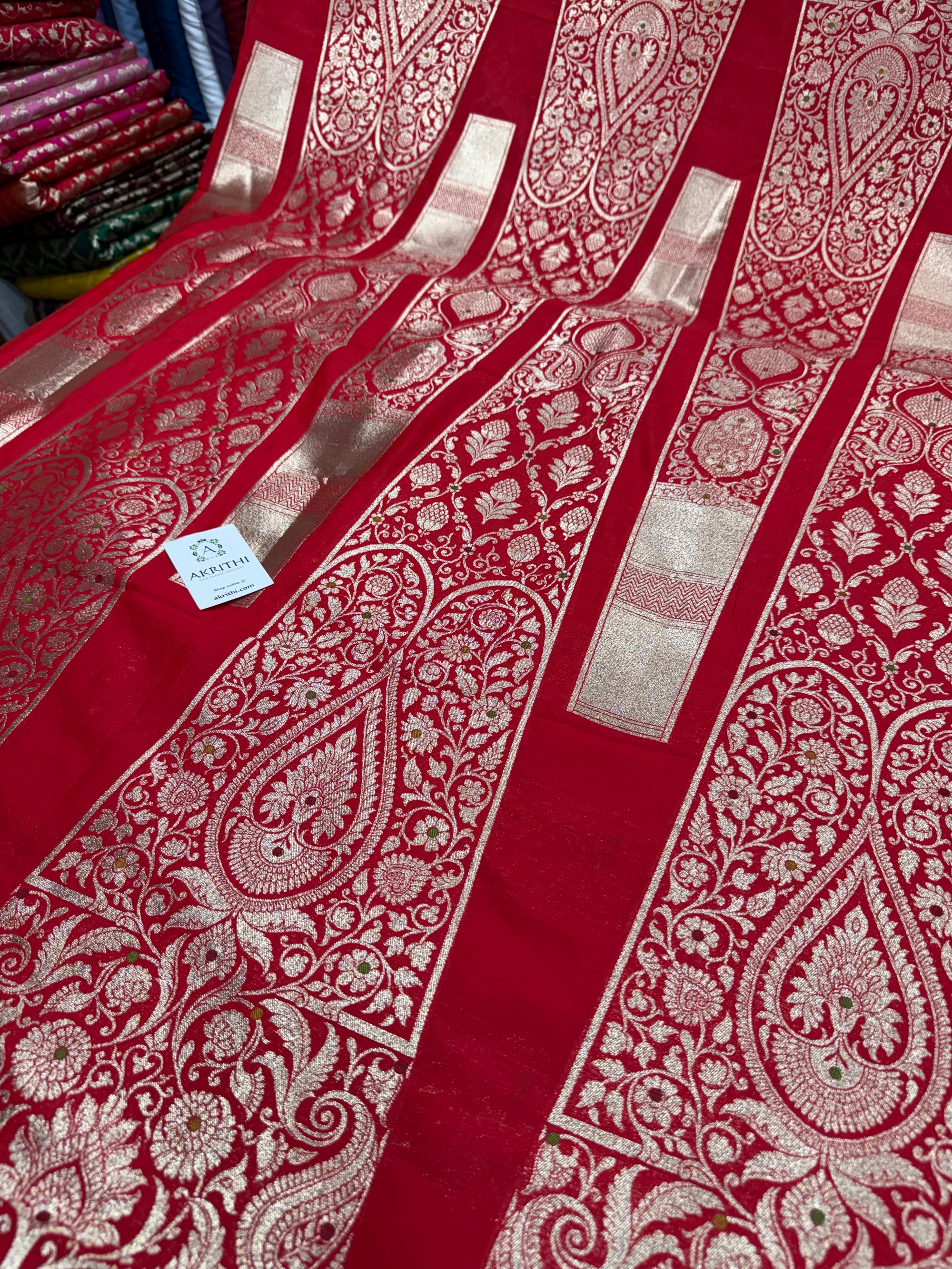 Pure Banarasi kali set