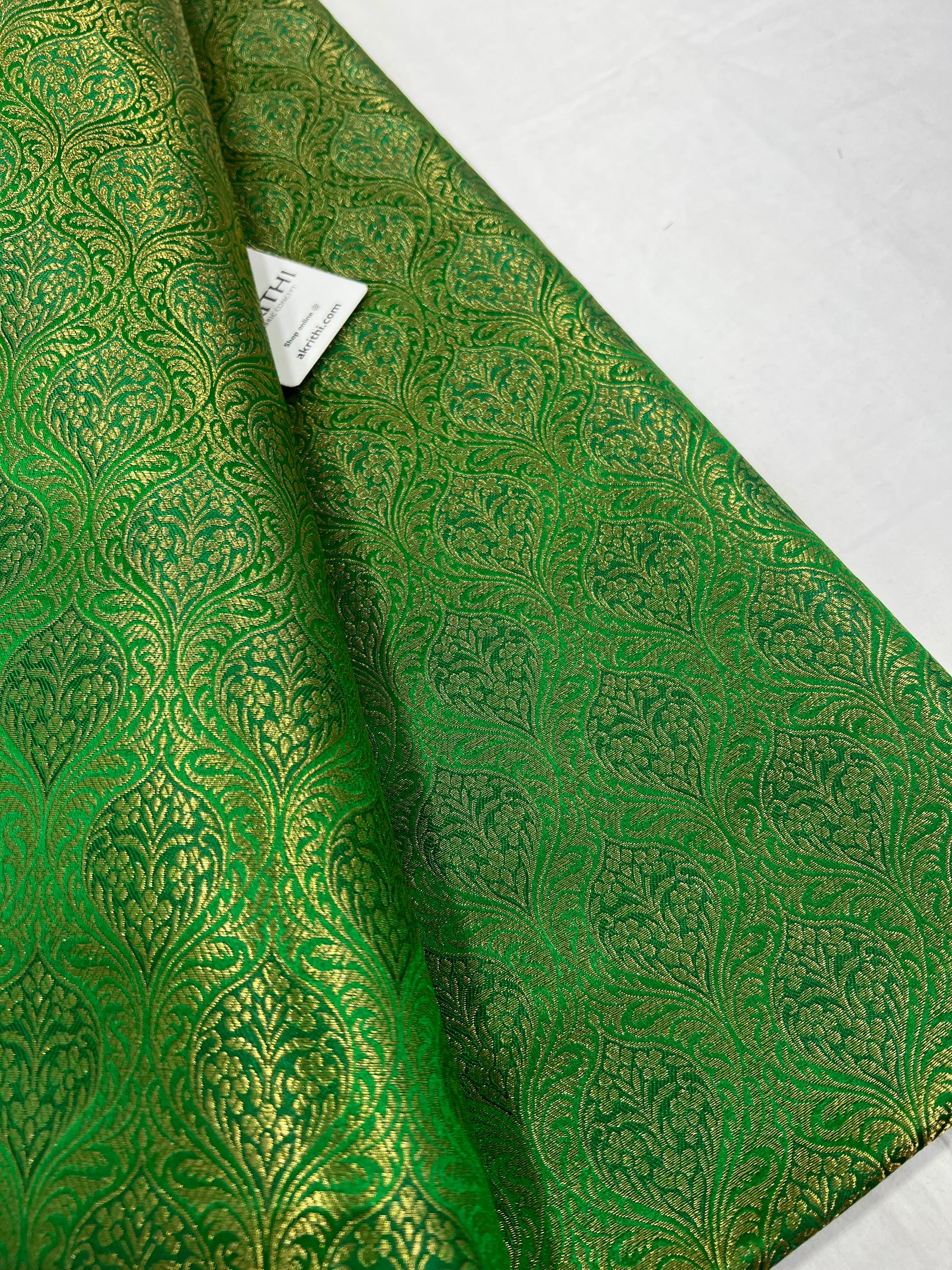 Pure Banarasi brocade fabric