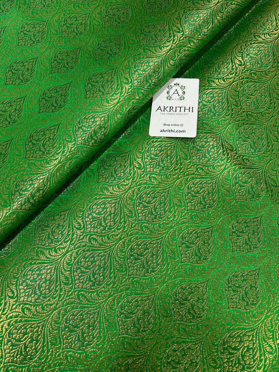 Pure Banarasi brocade fabric