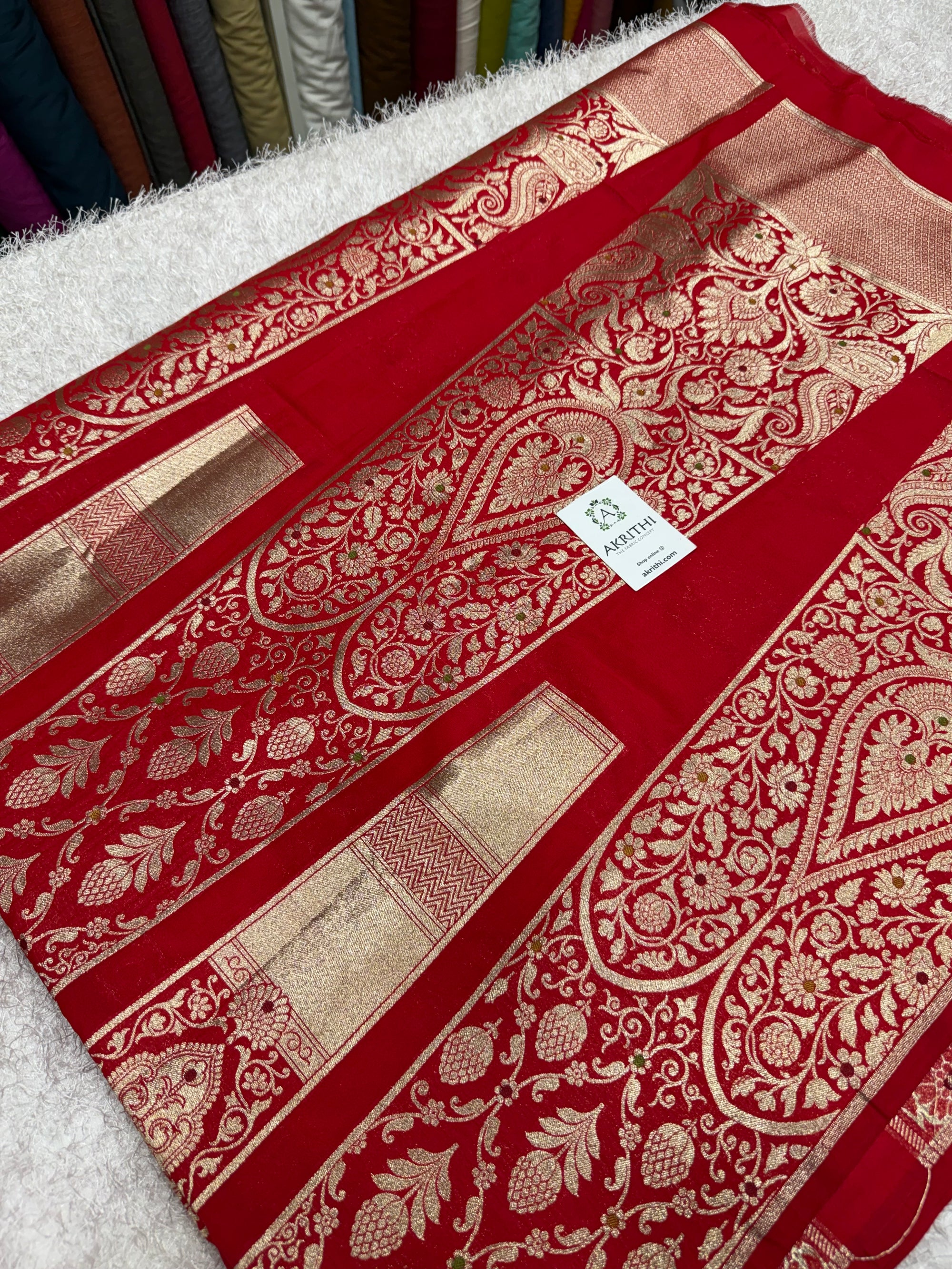 Pure Banarasi kali set