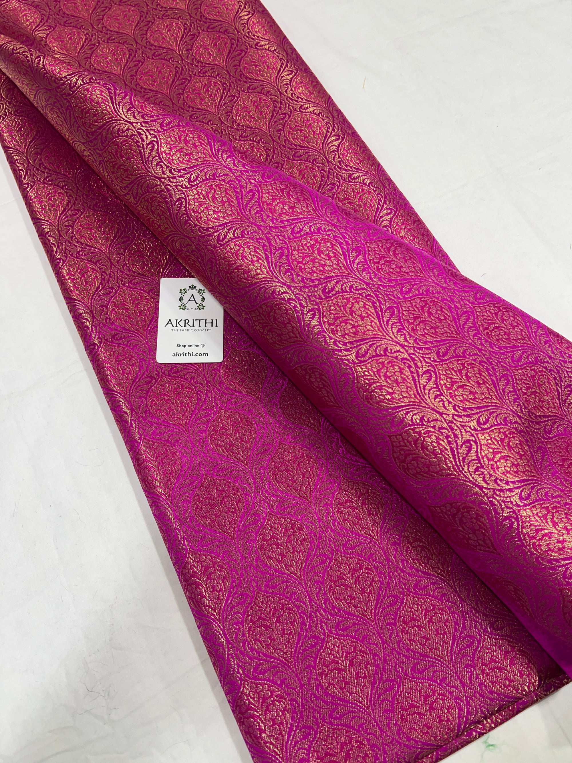 Pure Banarasi brocade fabric