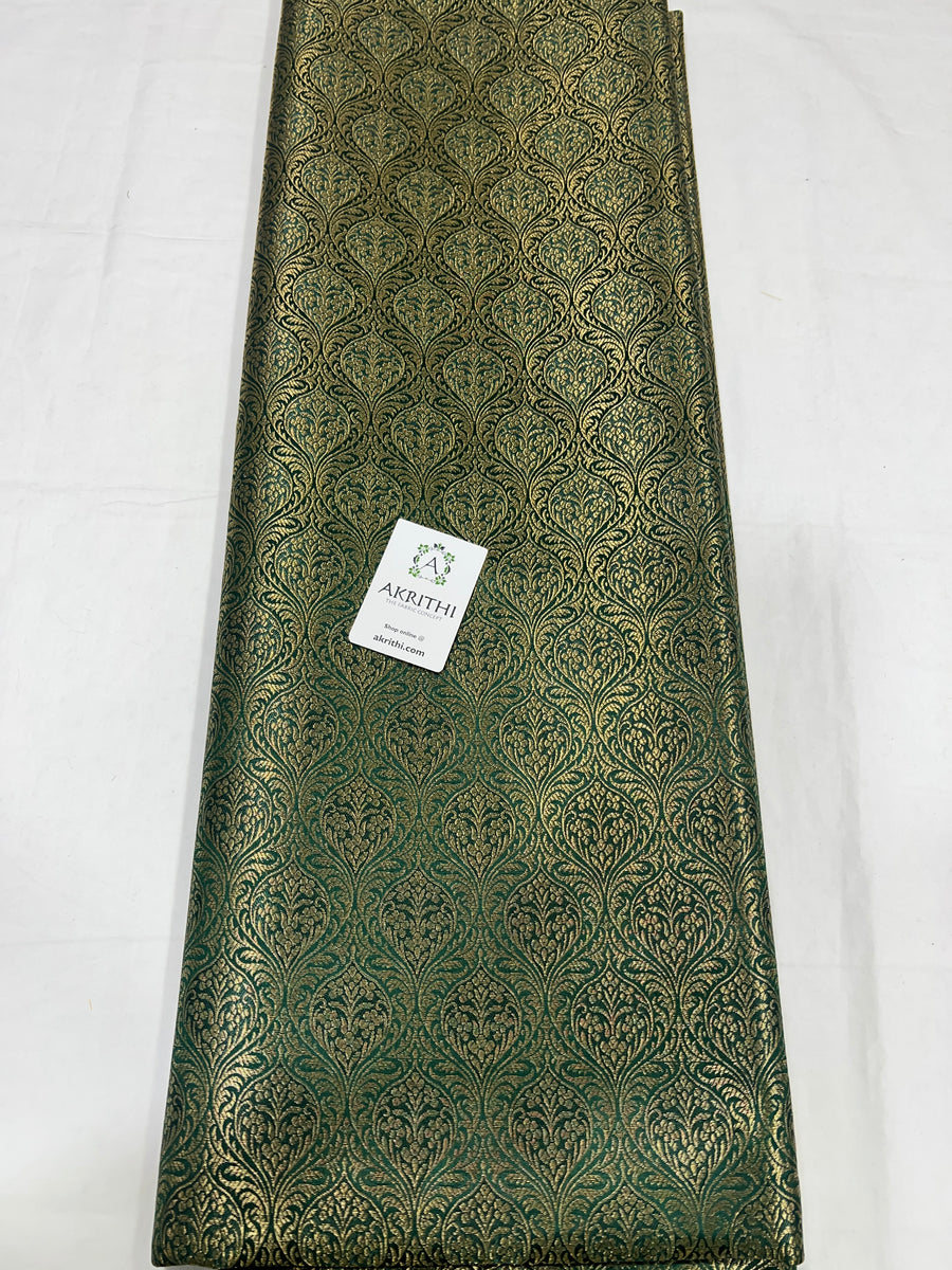 Pure Banarasi brocade fabric