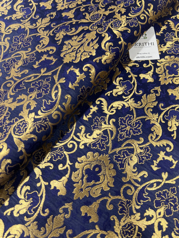 Pure Banarasi brocade fabric