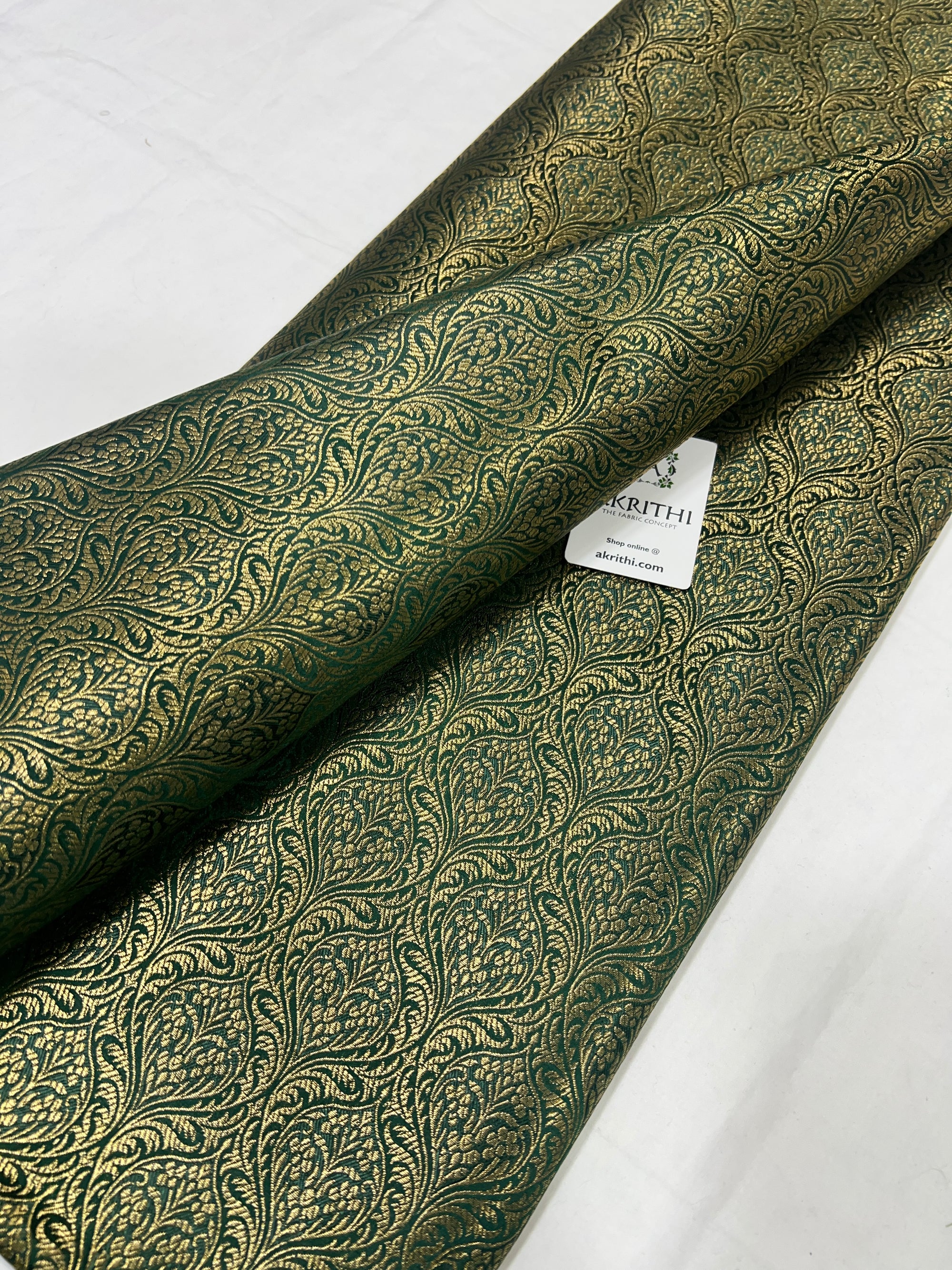 Pure Banarasi brocade fabric