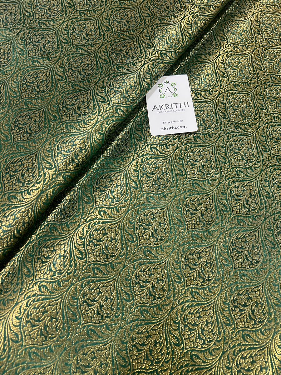 Pure Banarasi brocade fabric