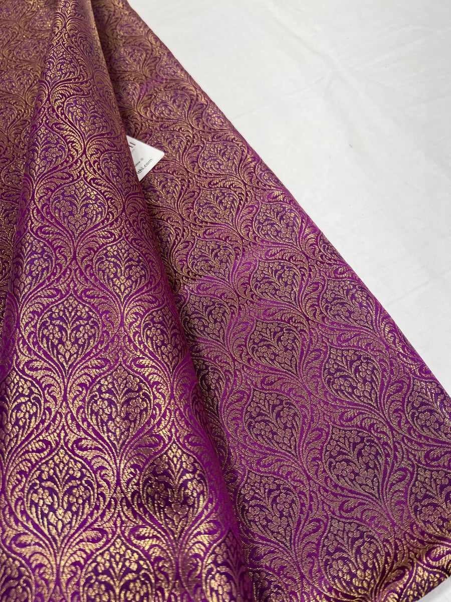 Pure Banarasi brocade fabric