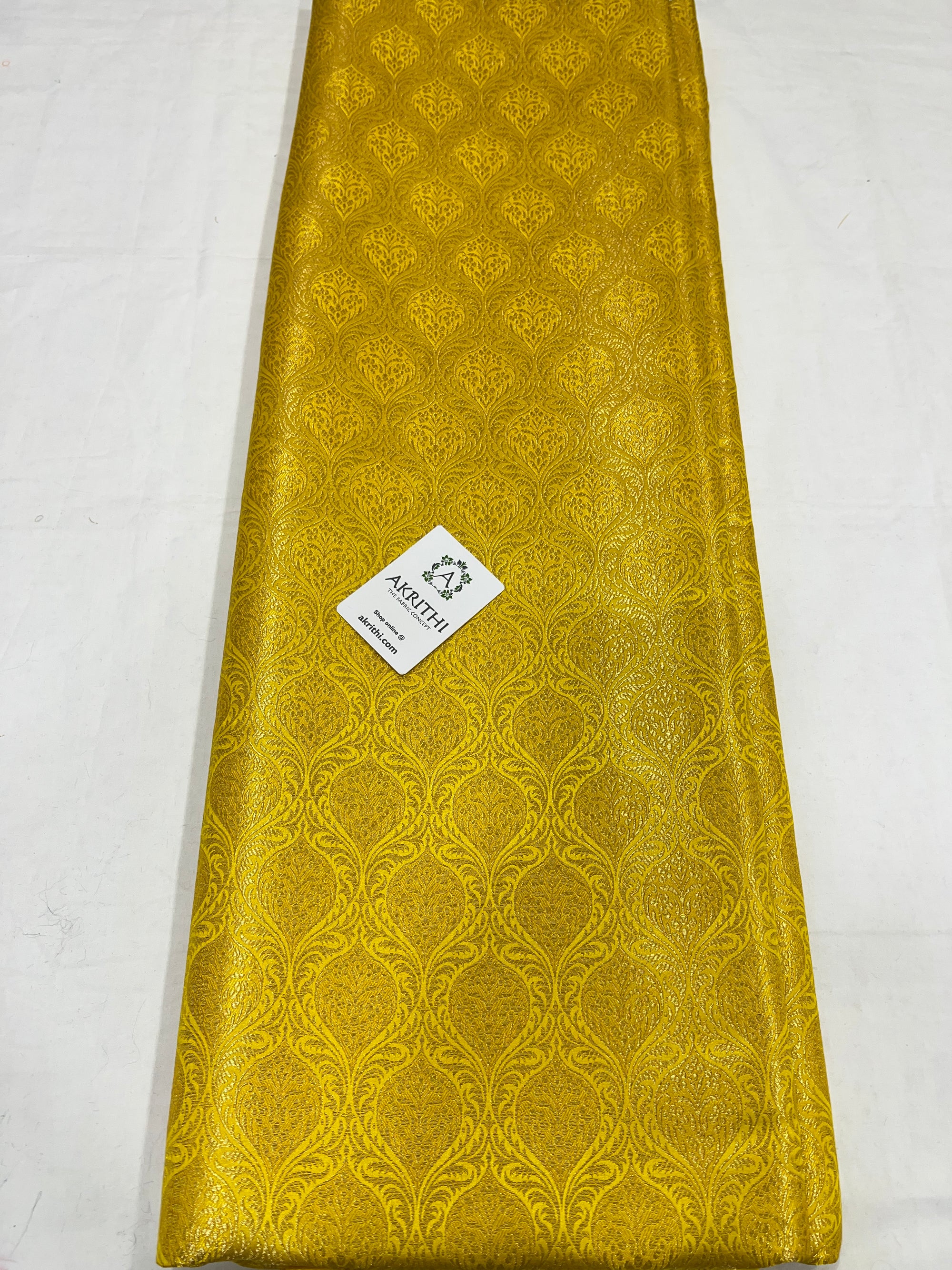 Pure Banarasi brocade fabric