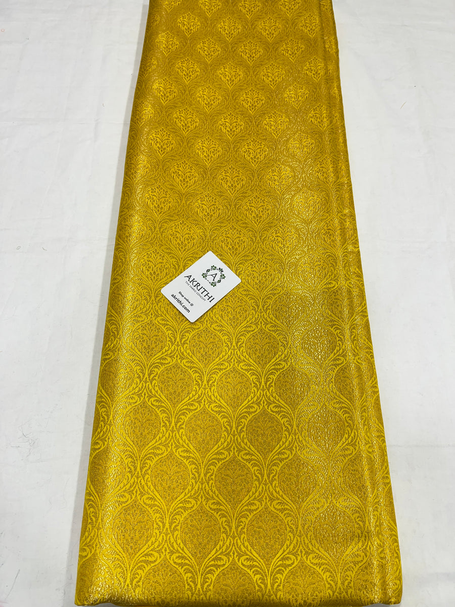 Pure Banarasi brocade fabric