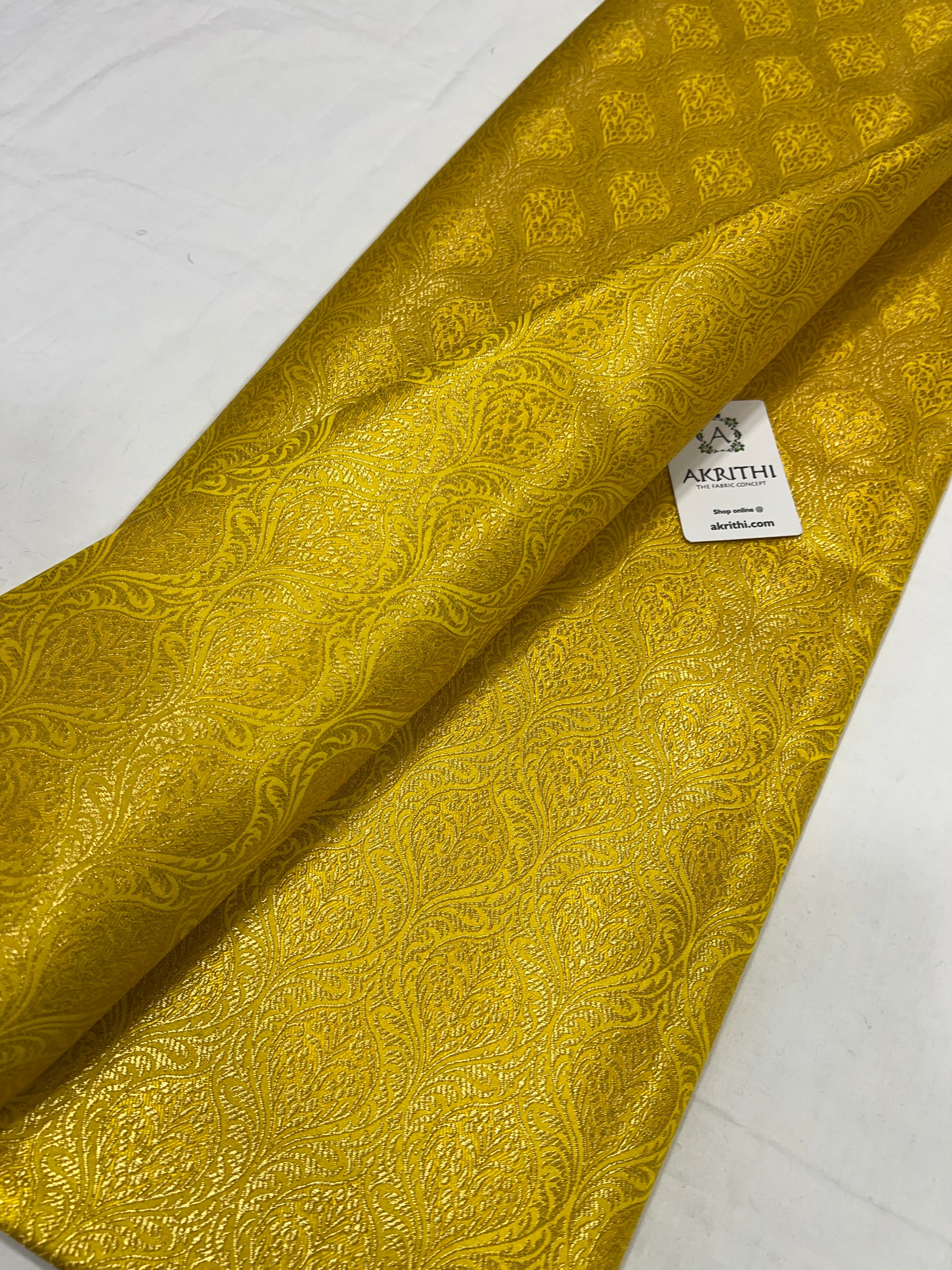 Pure Banarasi brocade fabric