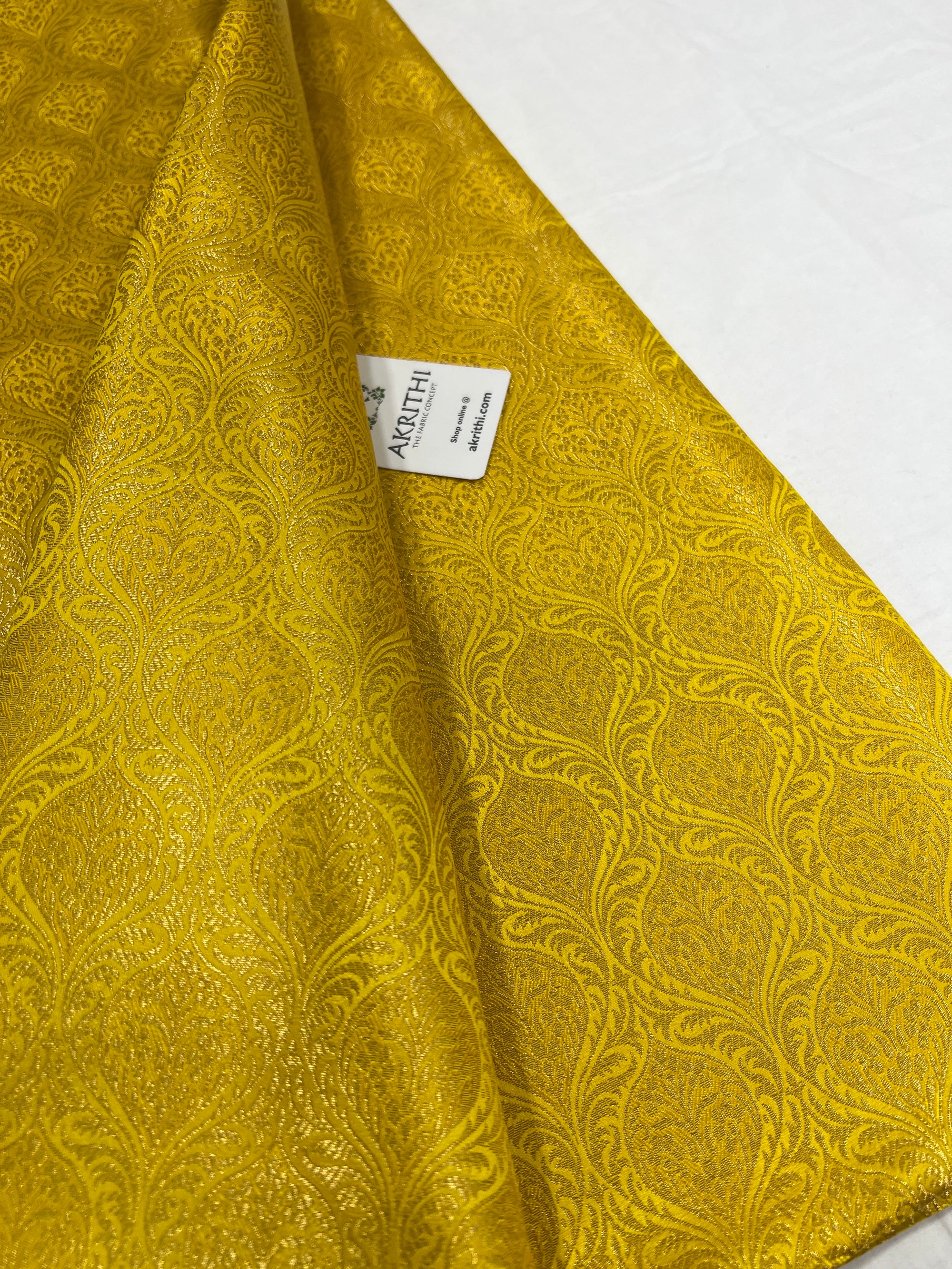 Pure Banarasi brocade fabric