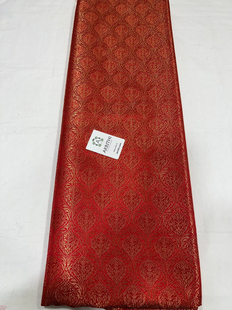 Pure Banarasi brocade fabric