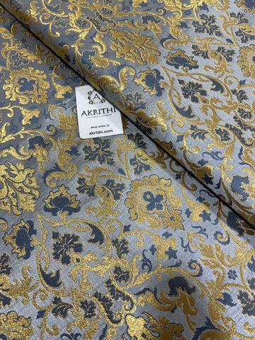 Pure Banarasi brocade fabric