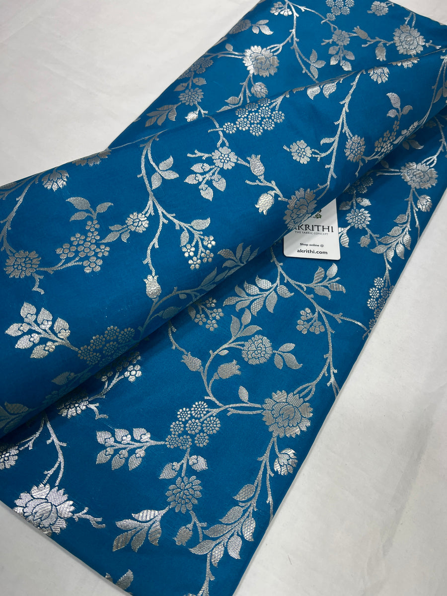 Pure Banarasi brocade fabric