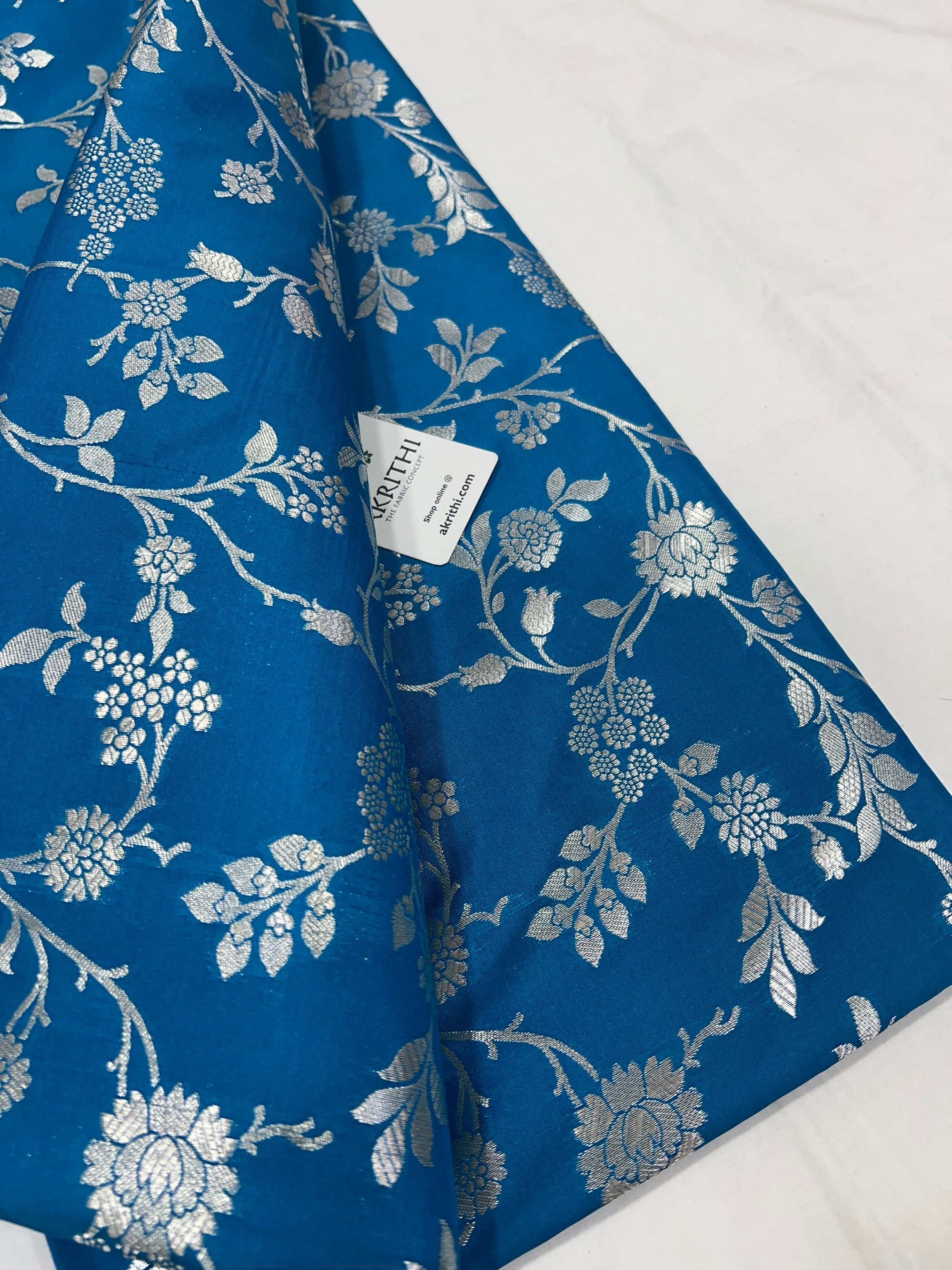 Pure Banarasi brocade fabric