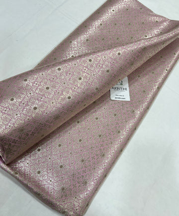 Pure Banarasi brocade fabric