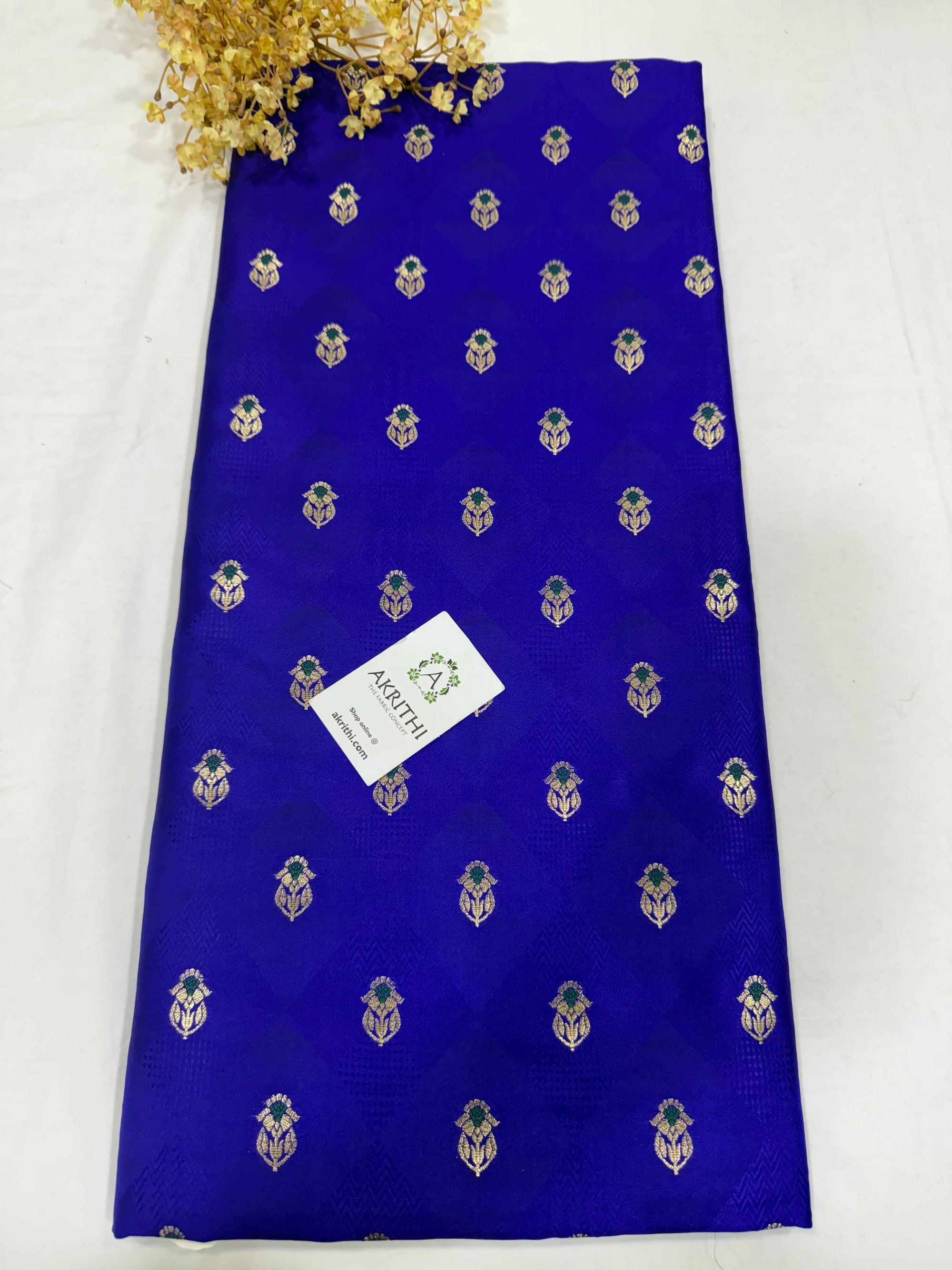 Pure Banarasi brocade fabric