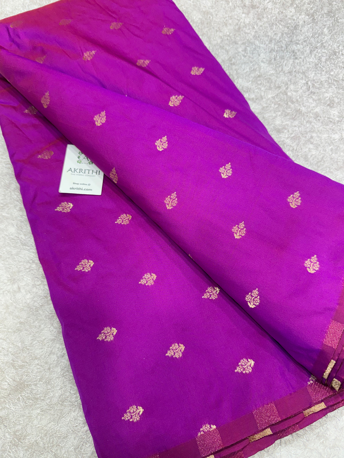 Semi Banarasi silk fabric