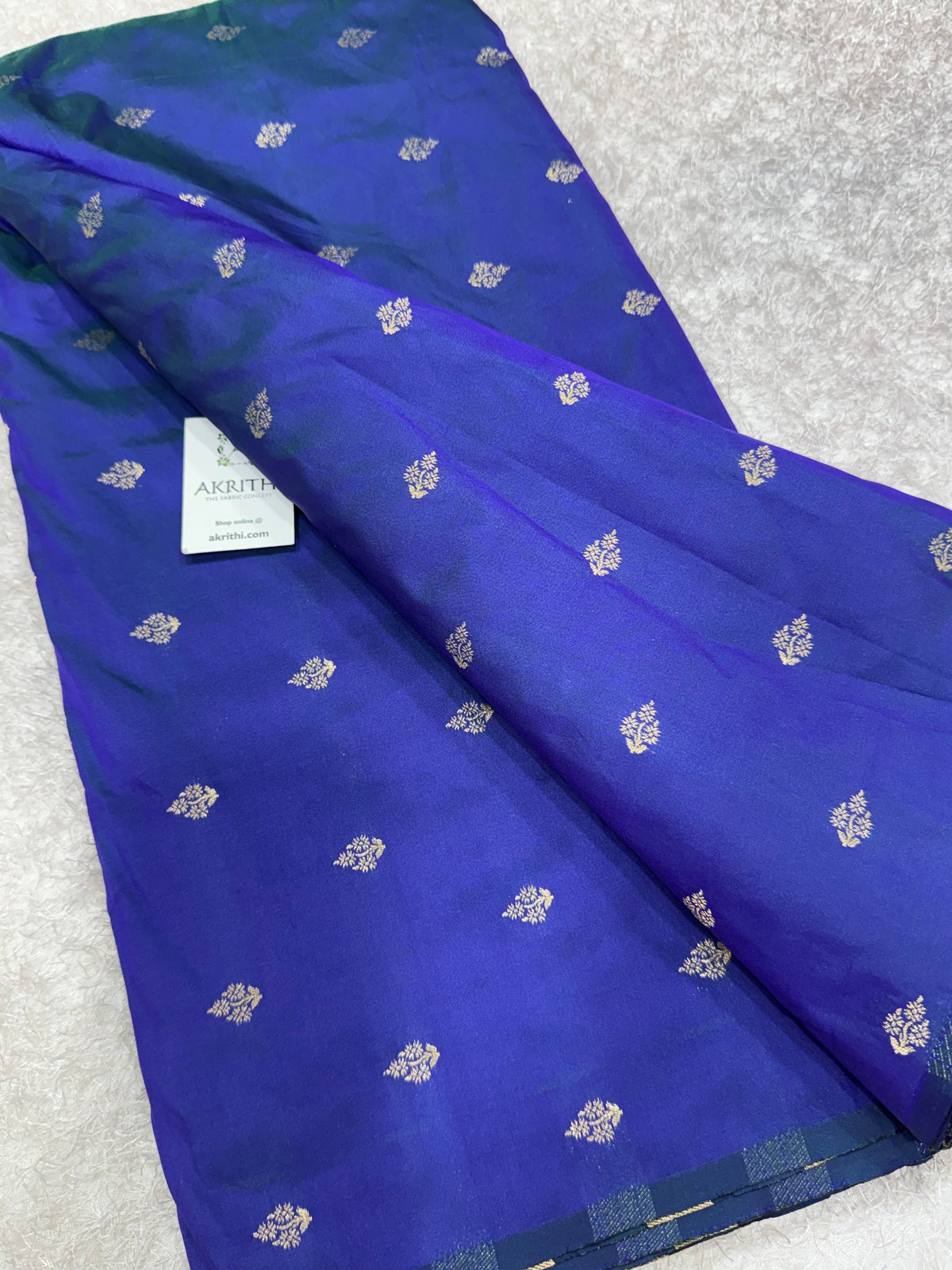 Semi Banarasi silk fabric