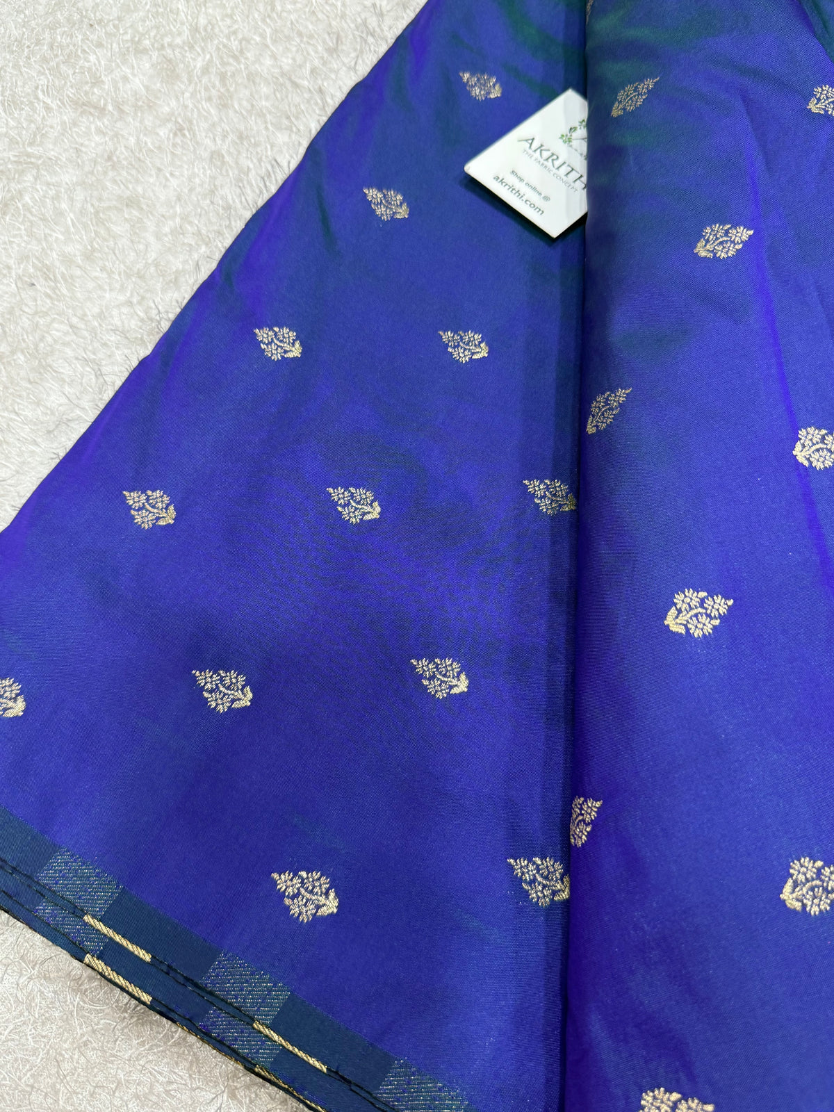 Semi Banarasi silk fabric