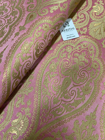 Pure Banarasi brocade fabric