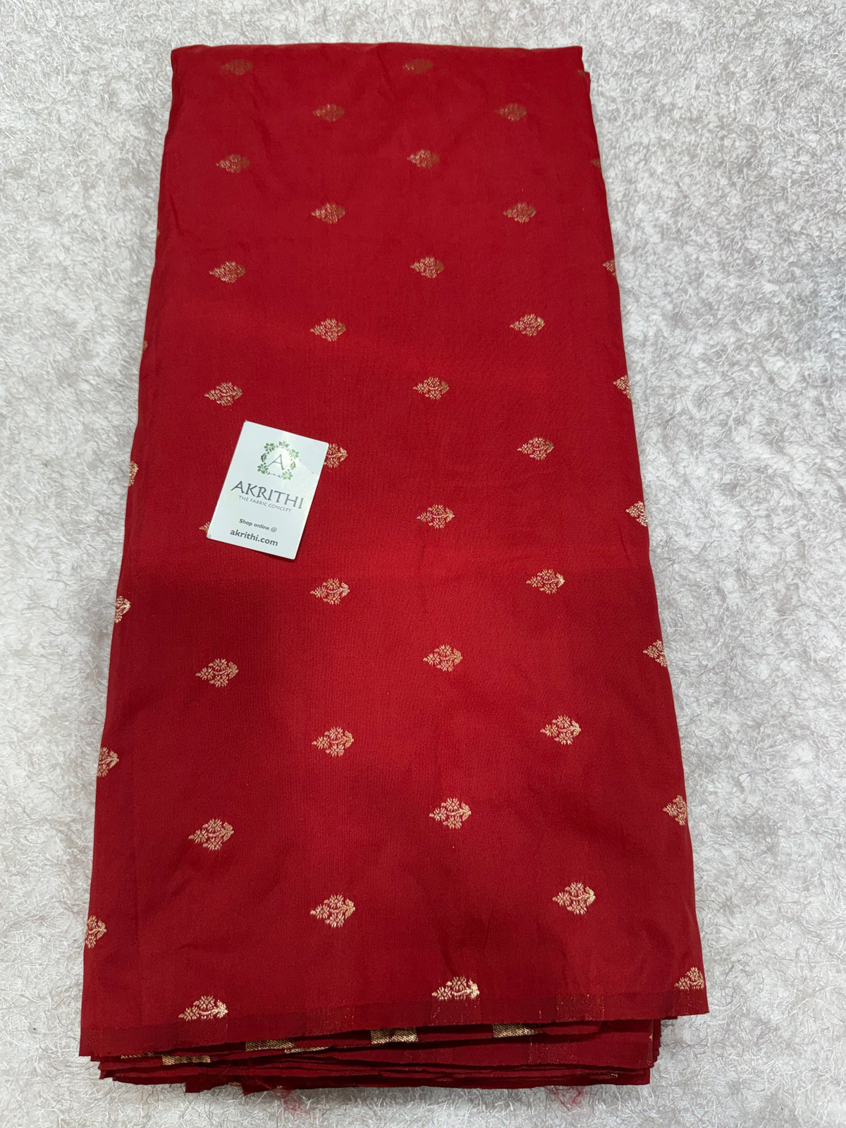 Semi Banarasi silk fabric